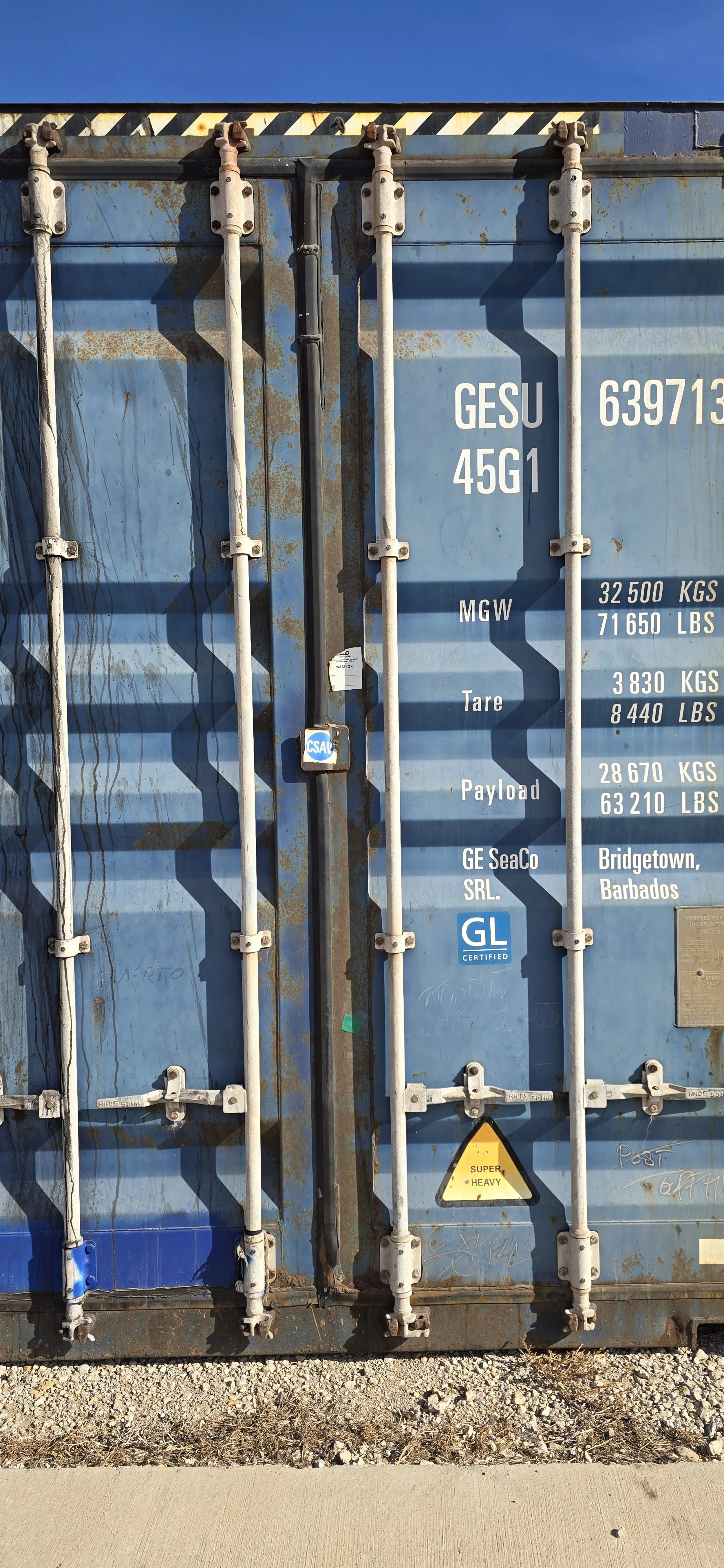 40 Ft High Cube Used Container located in Fort Worth