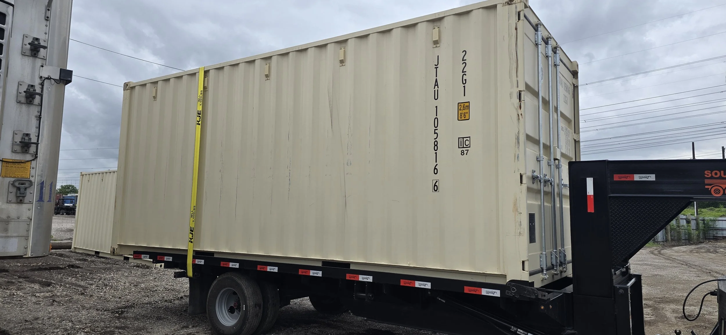Delivery of 20ft One-Trip