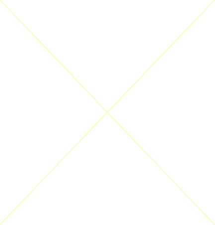 Black background with two thin, intersecting diagonal white lines forming an X shape.