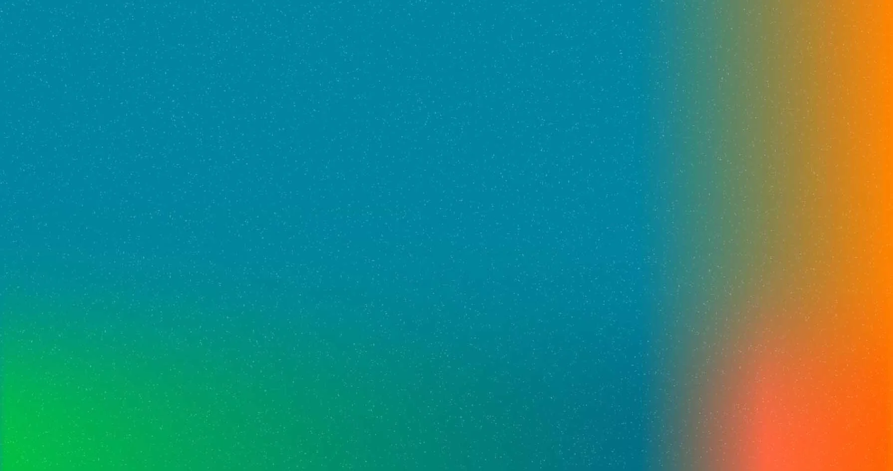 A colorful gradient background blending blue, green, yellow, orange, and red with a dotted texture.