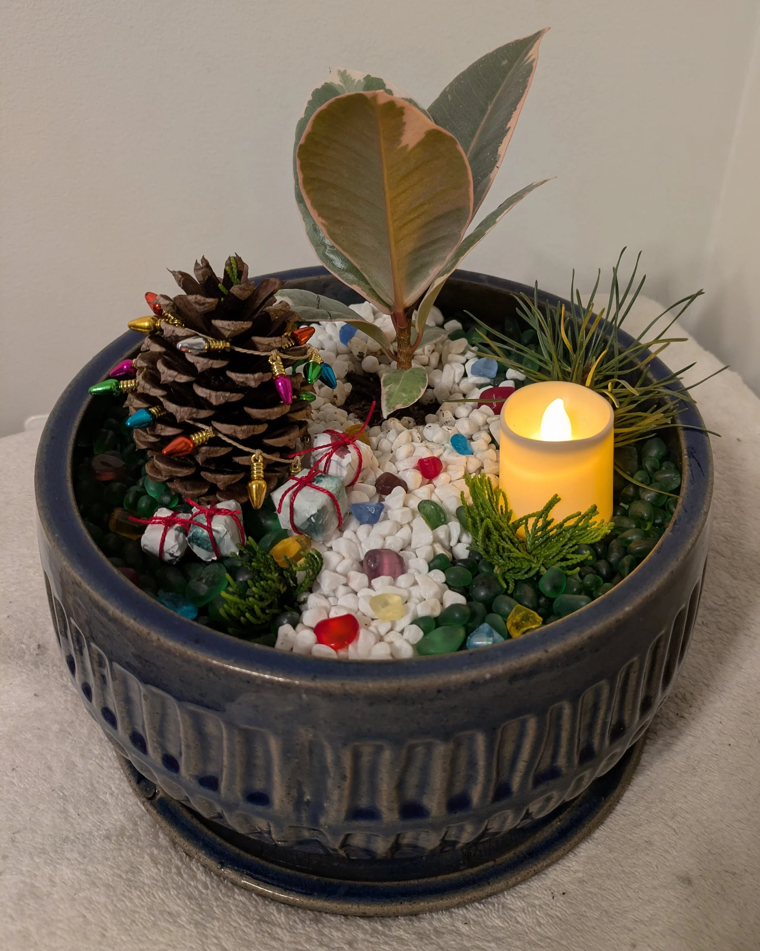 Christmas Light Path