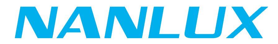 NANLUX logo in blue text on a white background