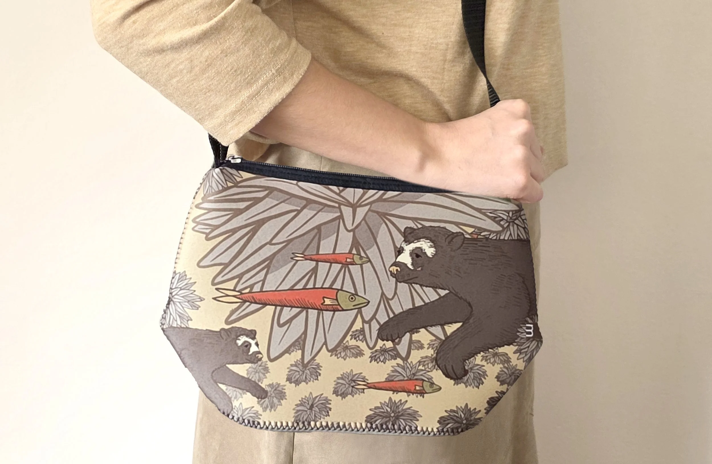 CARTERA OSO DE ANTEOJOS