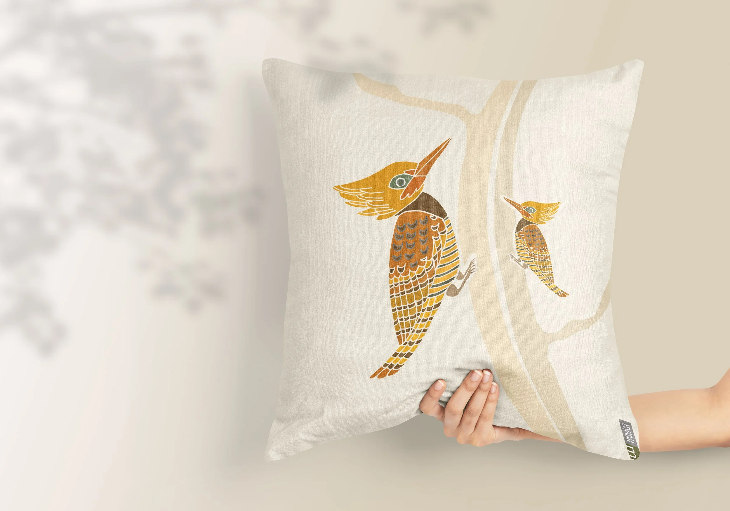 FORRO DE COJÍN CARPINTERO