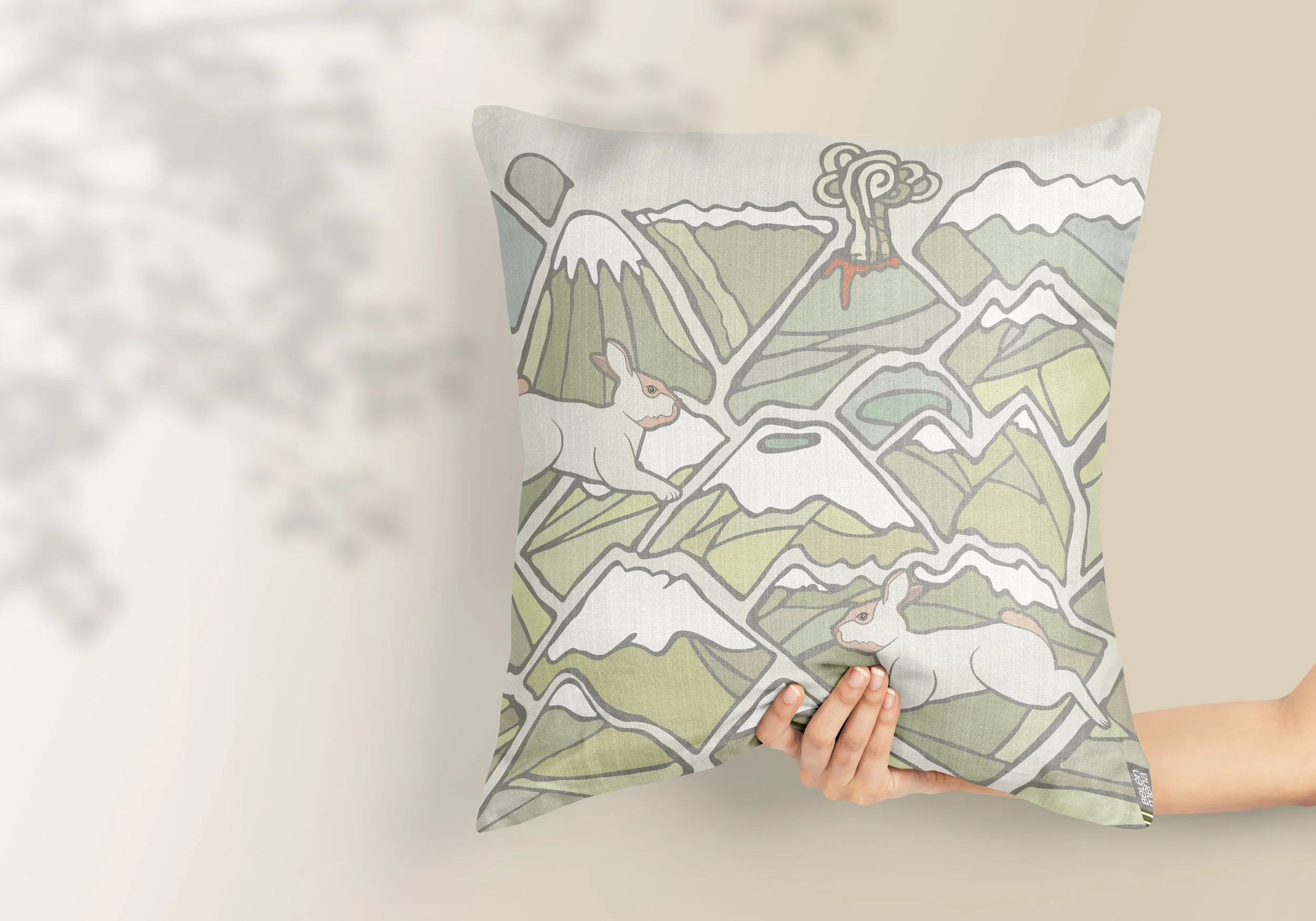 FORRO DE COJÍN NEVADOS