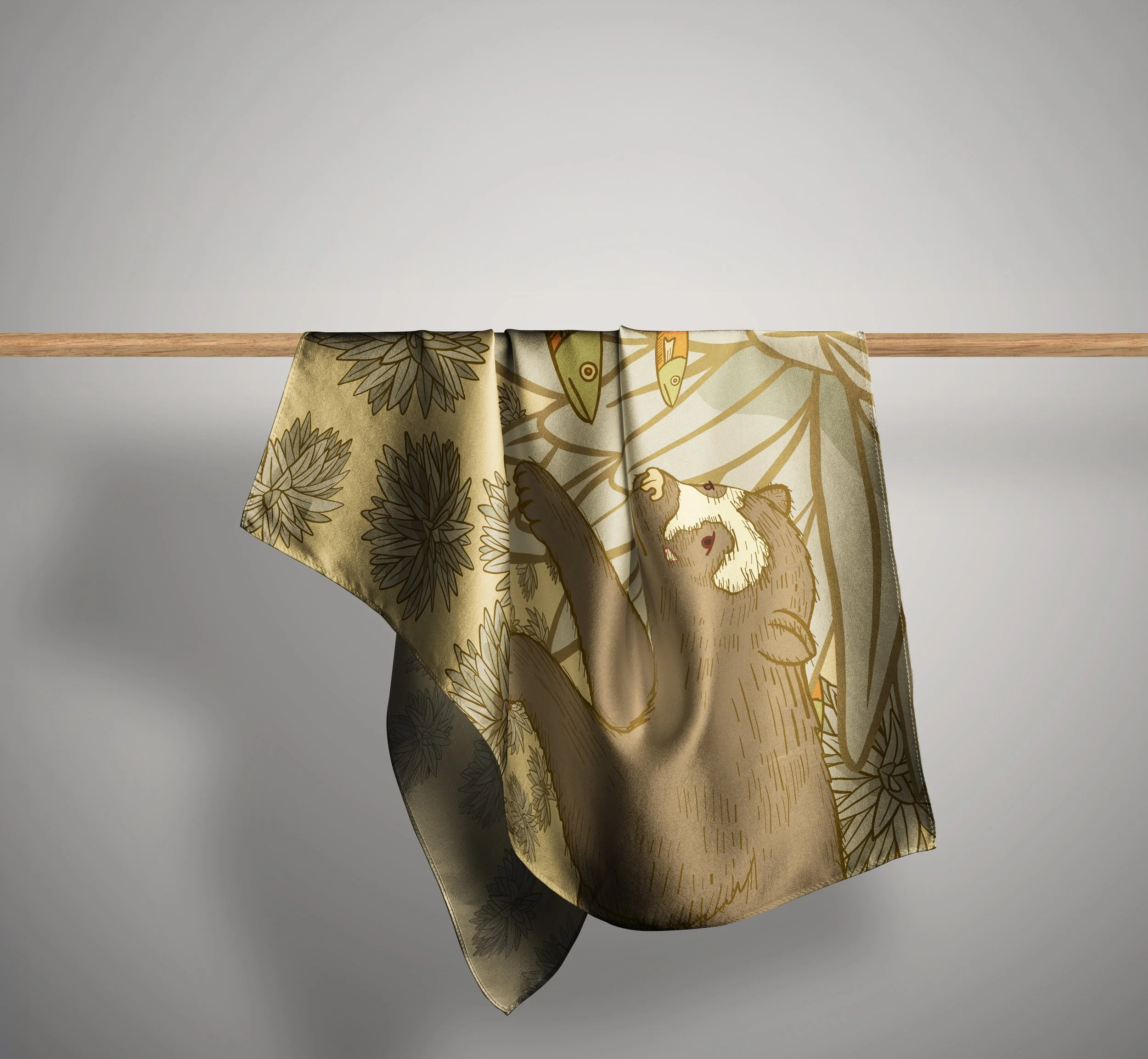 PAÑUELO OSO DE ANTEOJOS