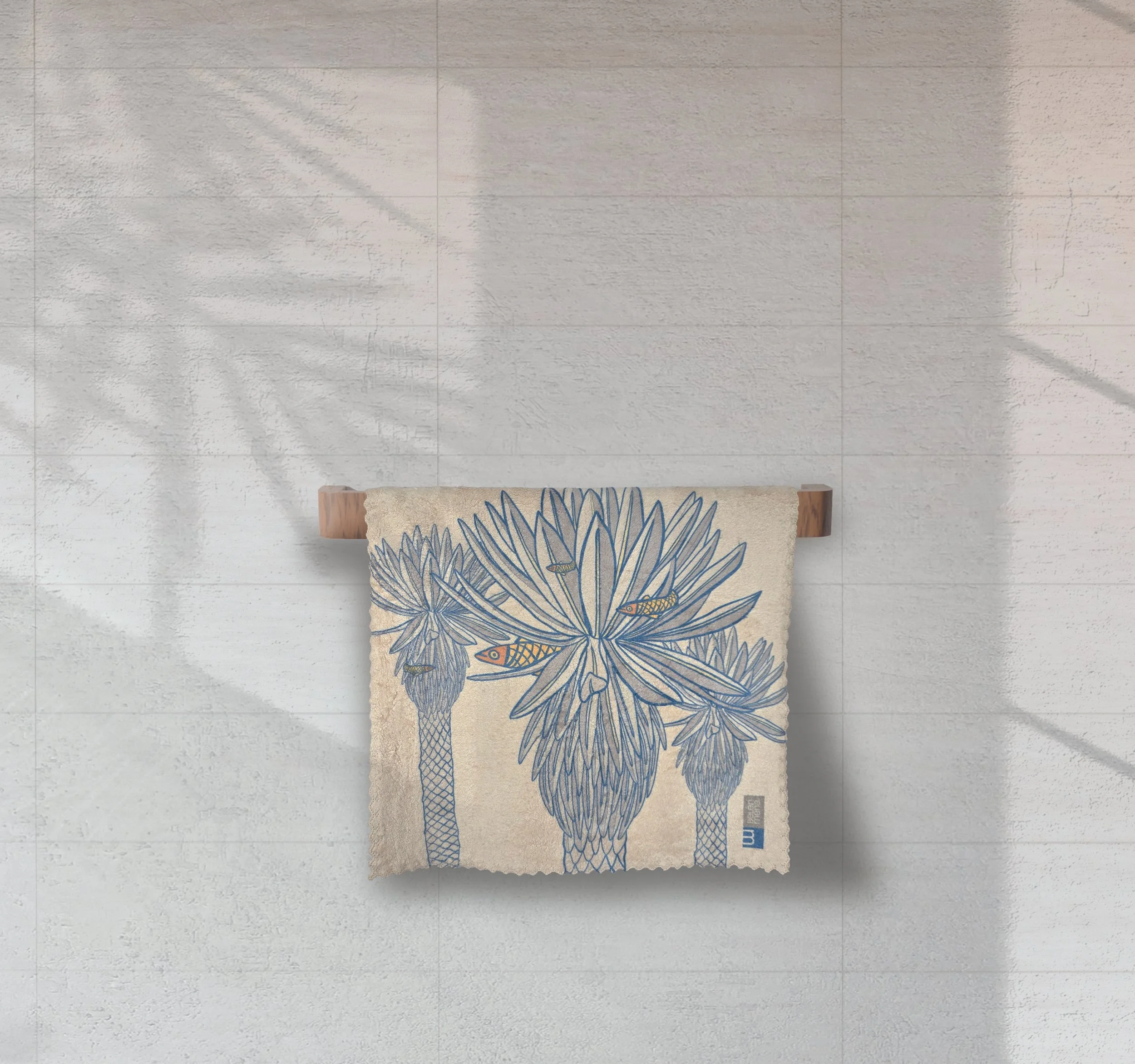 TOALLA FRAILEJÓN AZUL