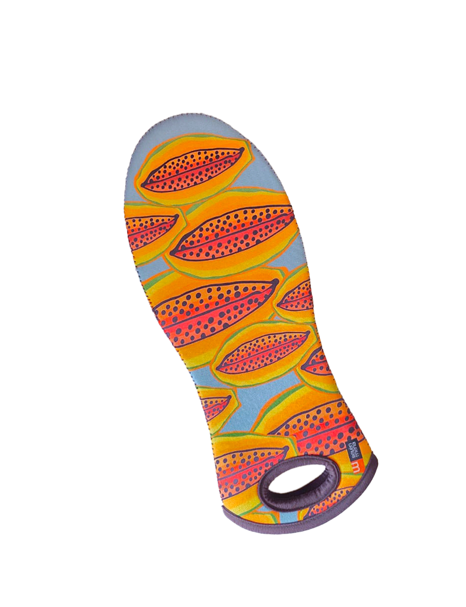 GUANTE DE COCINA LARGO PAPAYAS