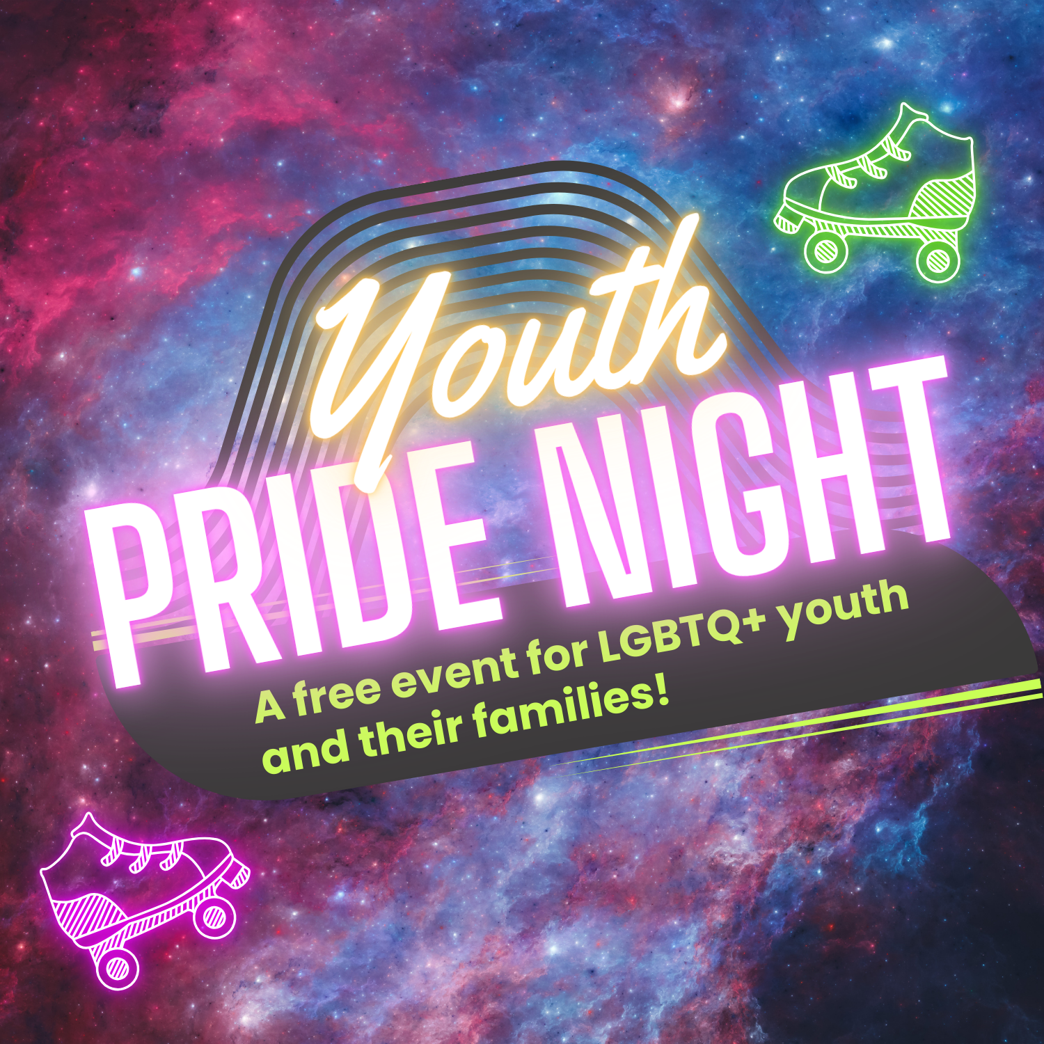 Tabling at Youth Pride Night with The Source