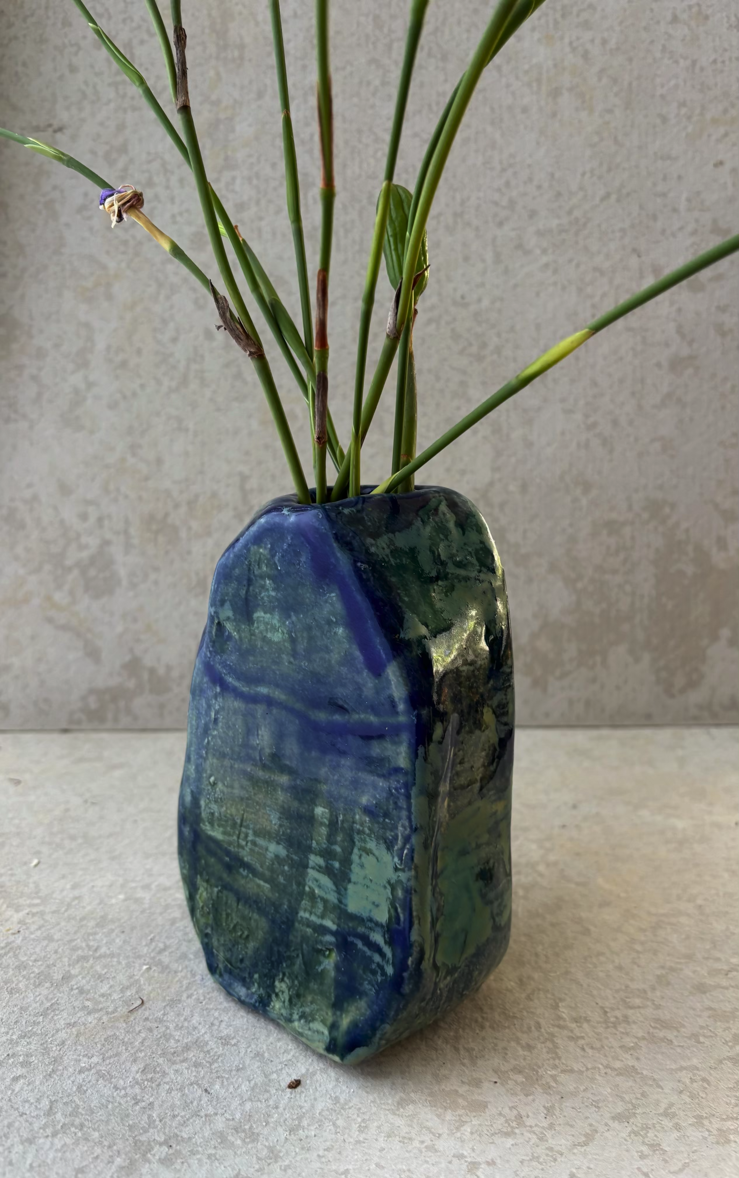 Vase 'With the Blues' - $240