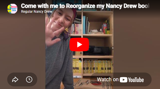 Come with me to Reorganize my Nancy Drew books!