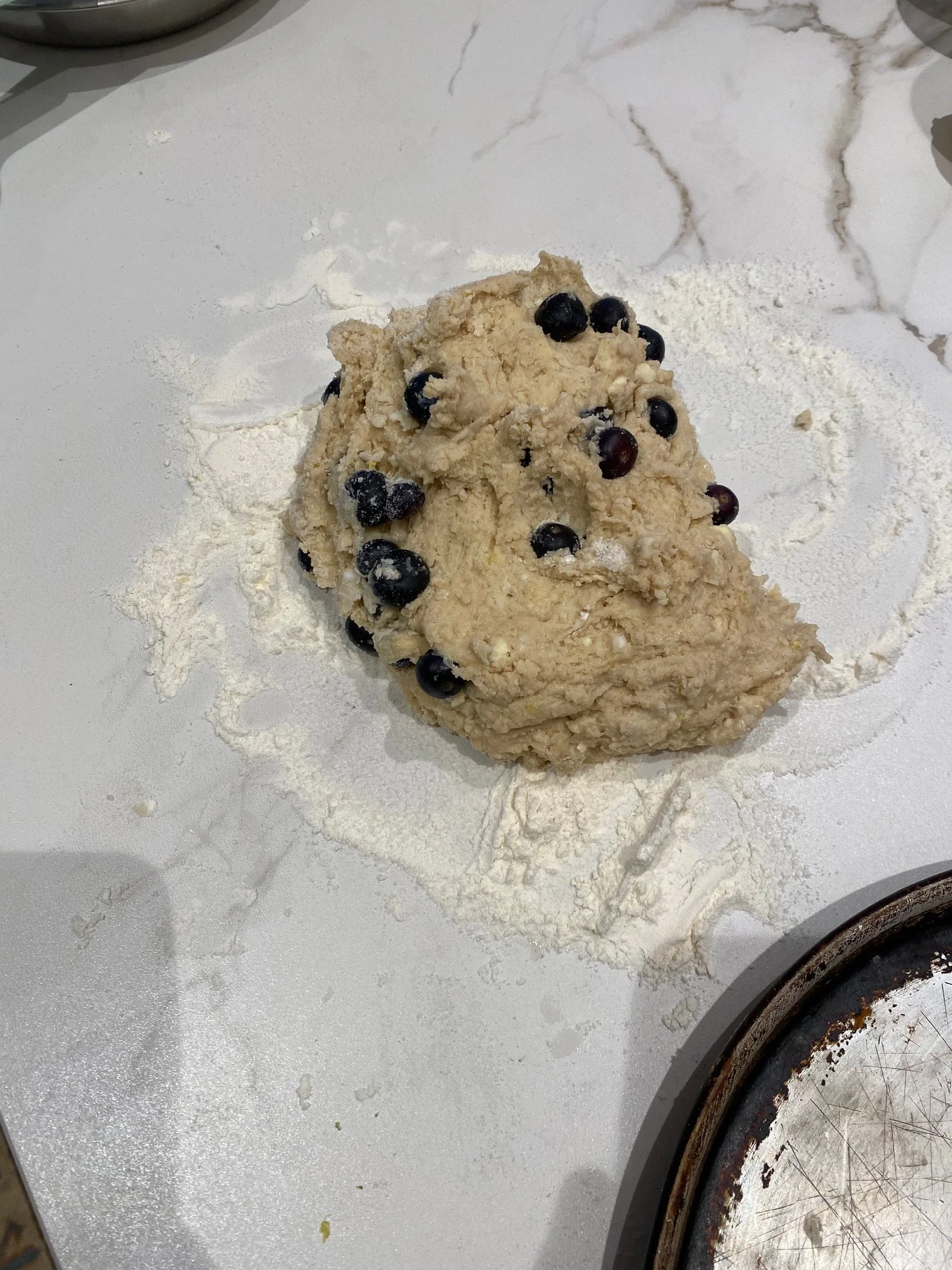 blueberry scones