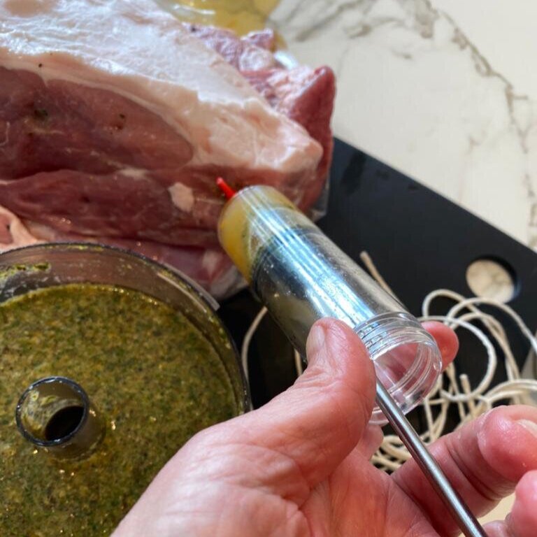 marinated pork roast