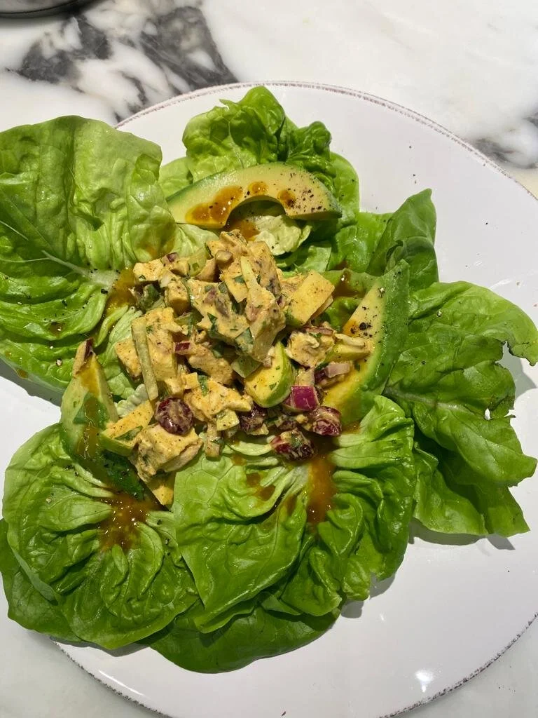 chicken salad with apple