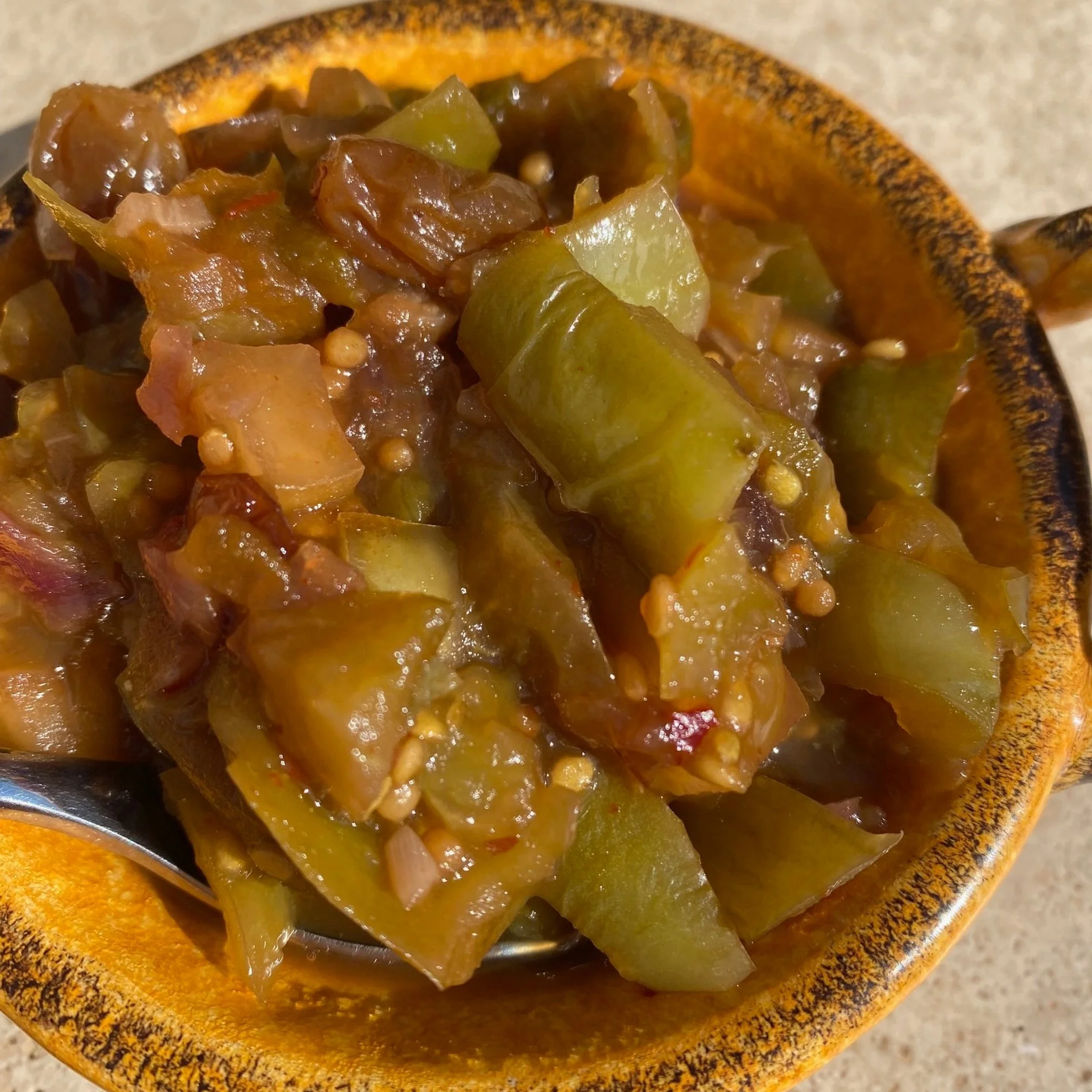 green tomato chutney