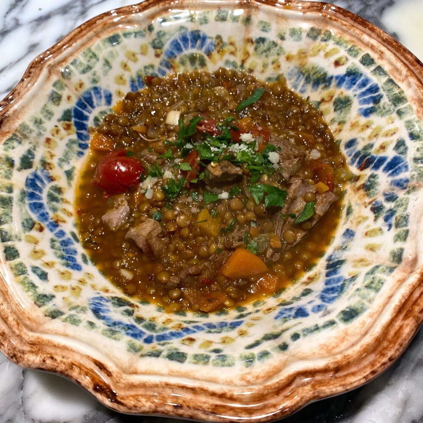 italian lamb lentil soup