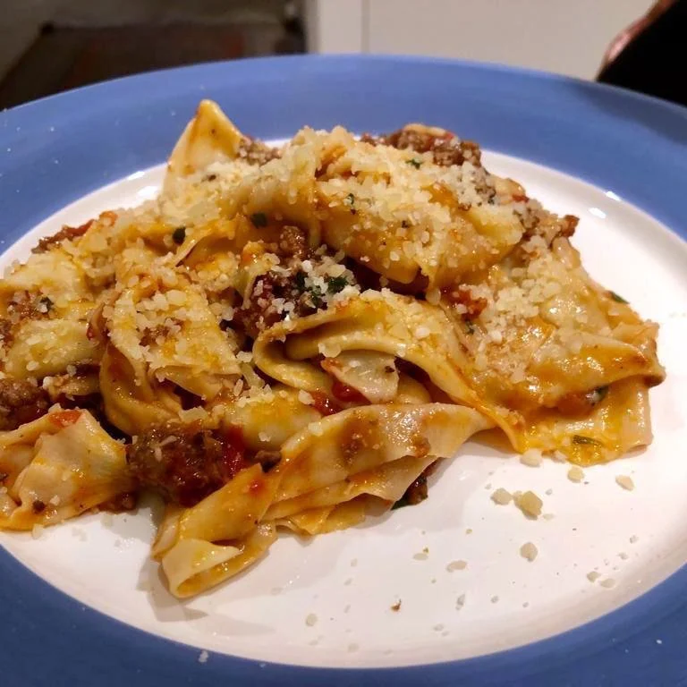 Papperdella with Lamb Ragu