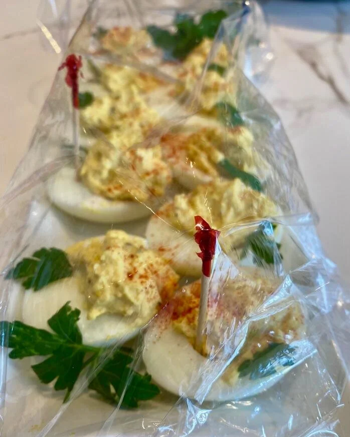deviled egg appetizer