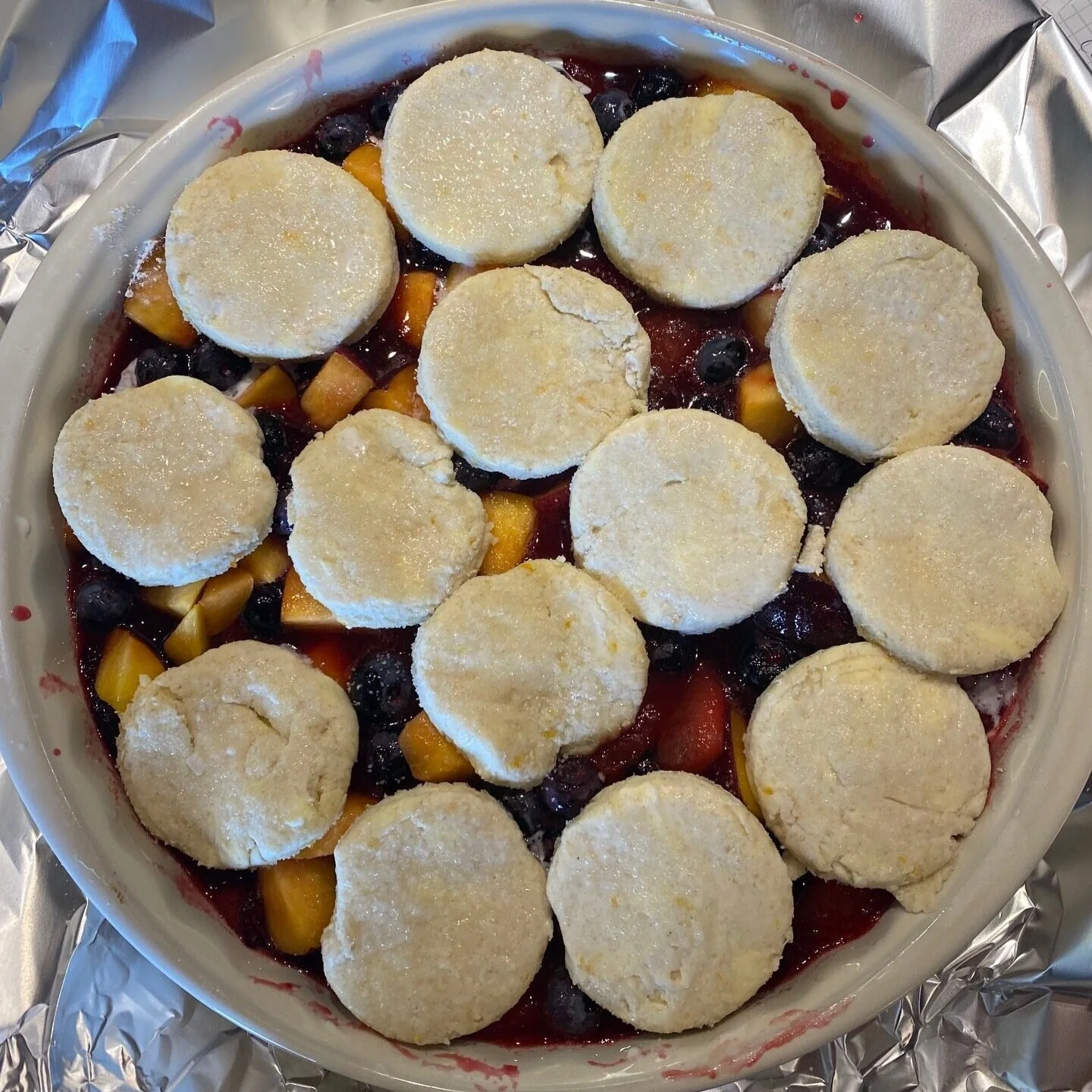 fruit cobbler