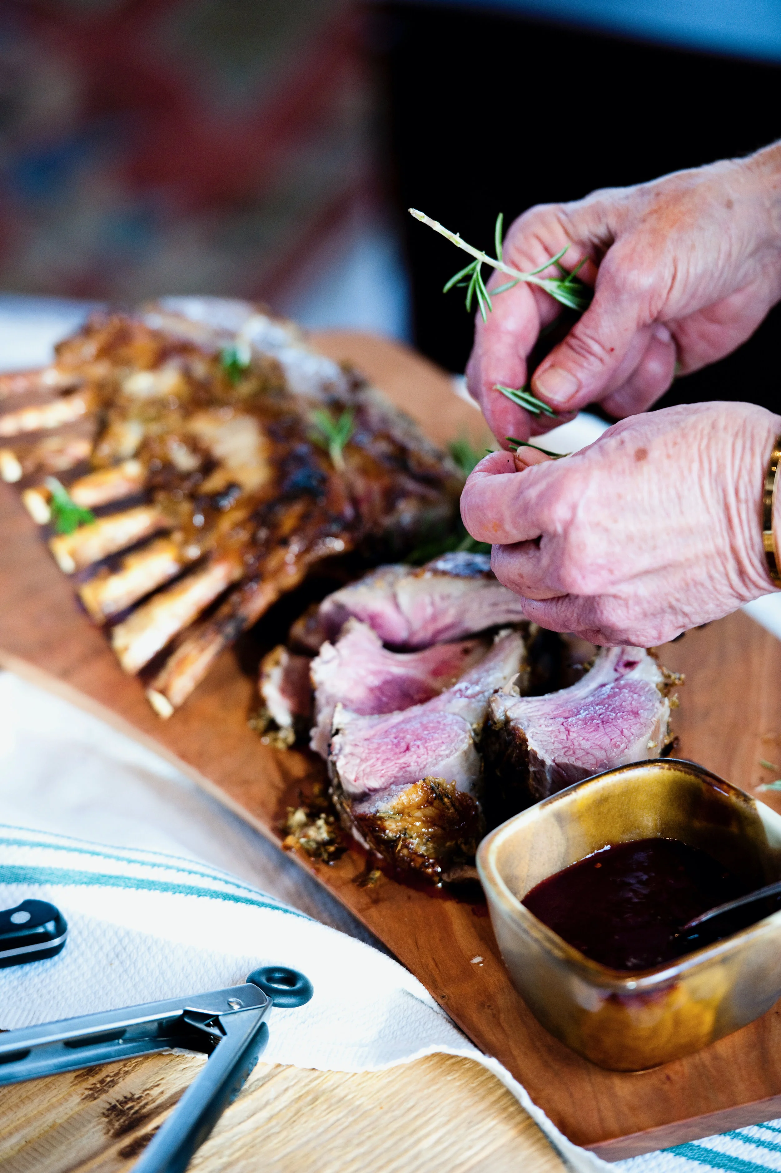 rack of lamb with rosemary lynn donaldson