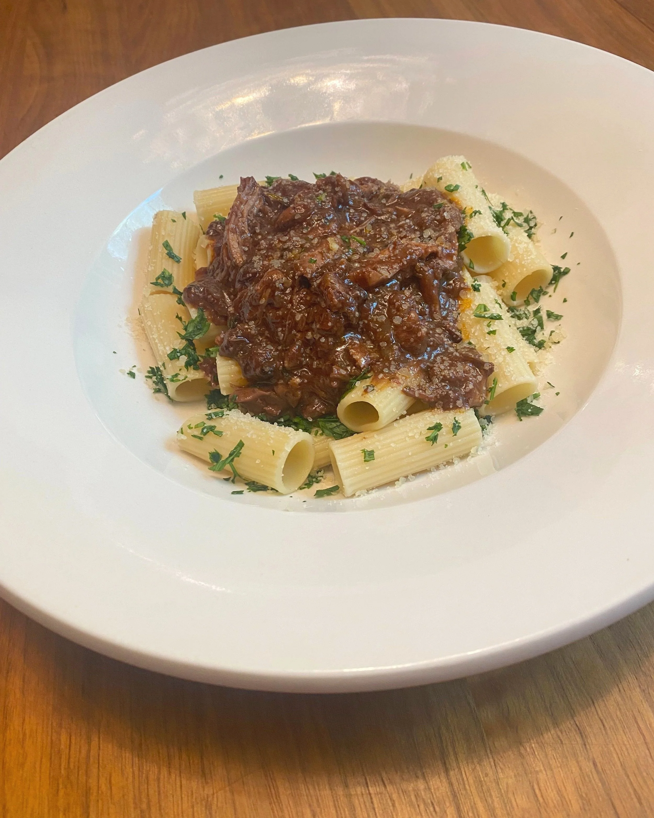 Rigatoni with Chicken Ragu