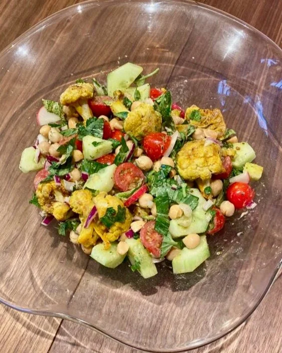 roasted-cauliflower-salad