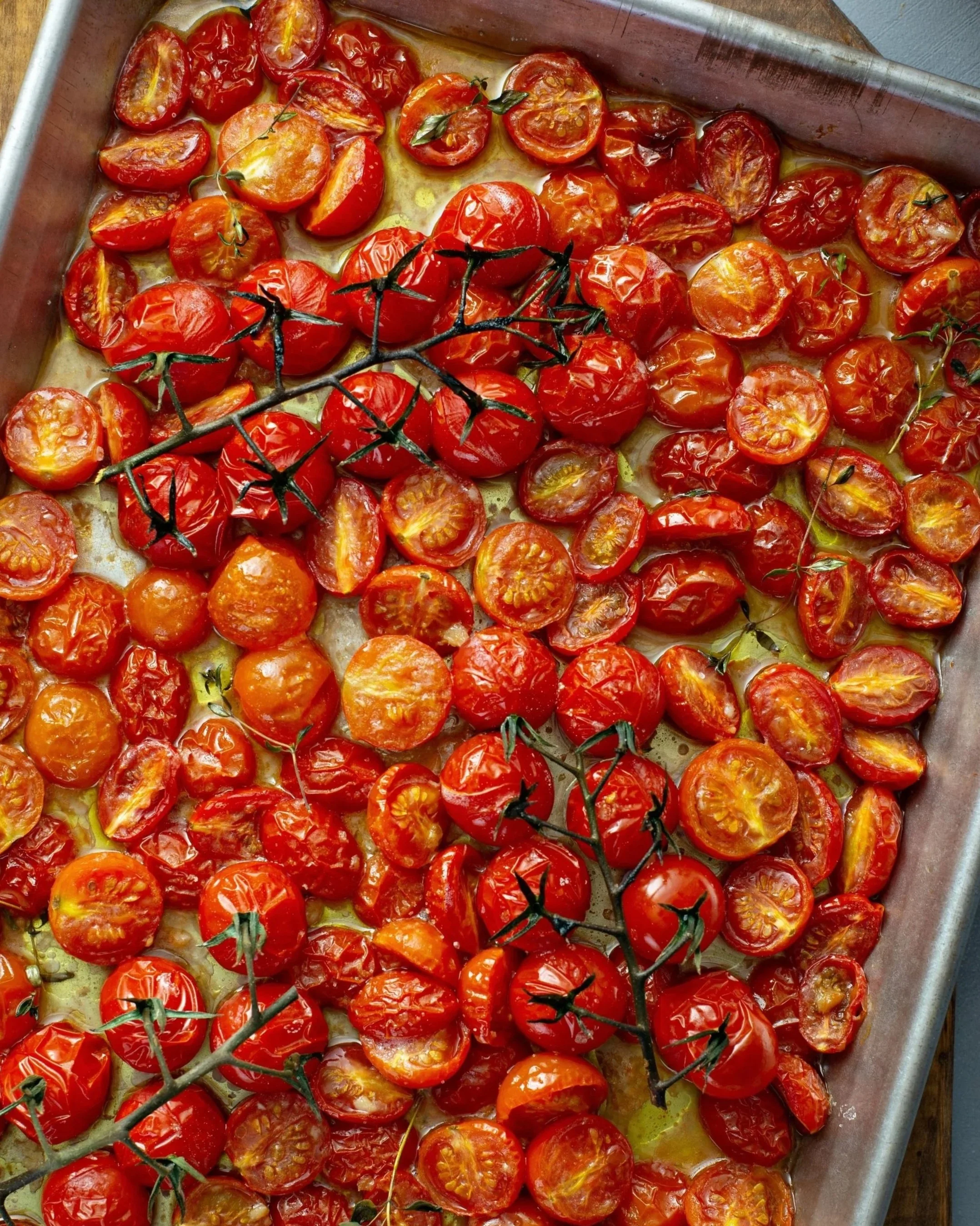 Roasted Tomato Caprese