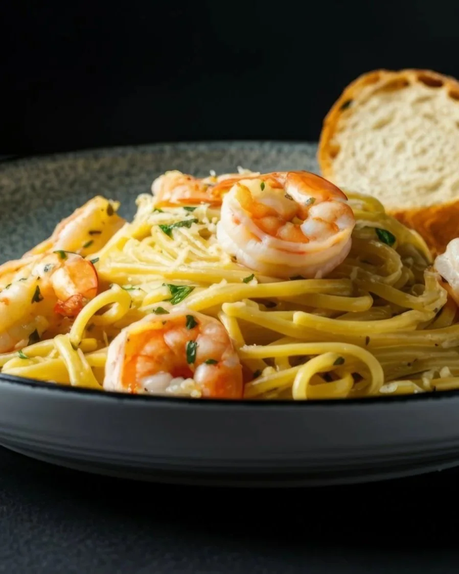Spaghetti with Shrimp