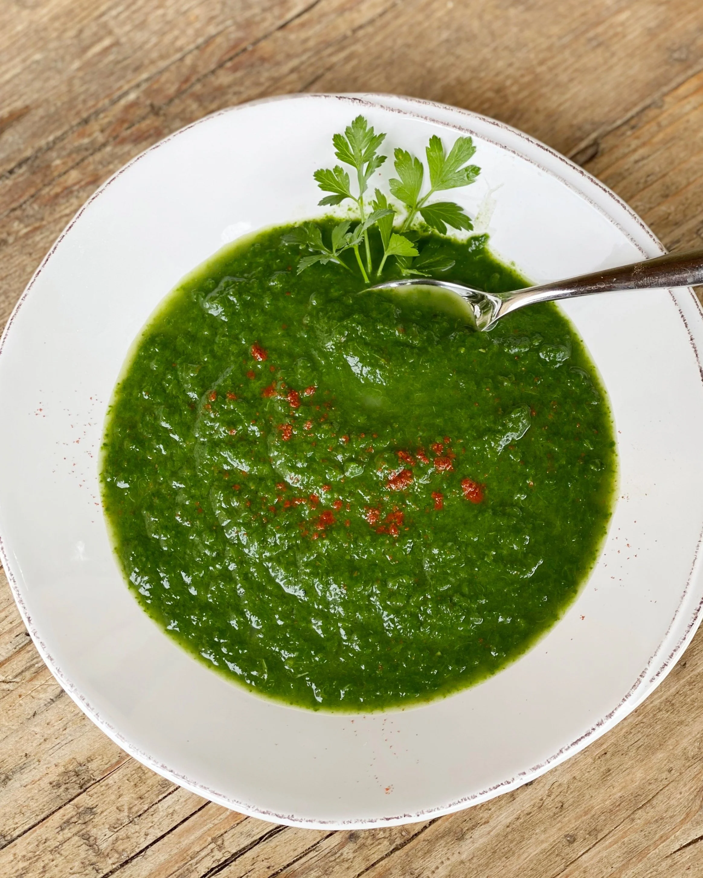 Vegan (or not) Spinach Soup