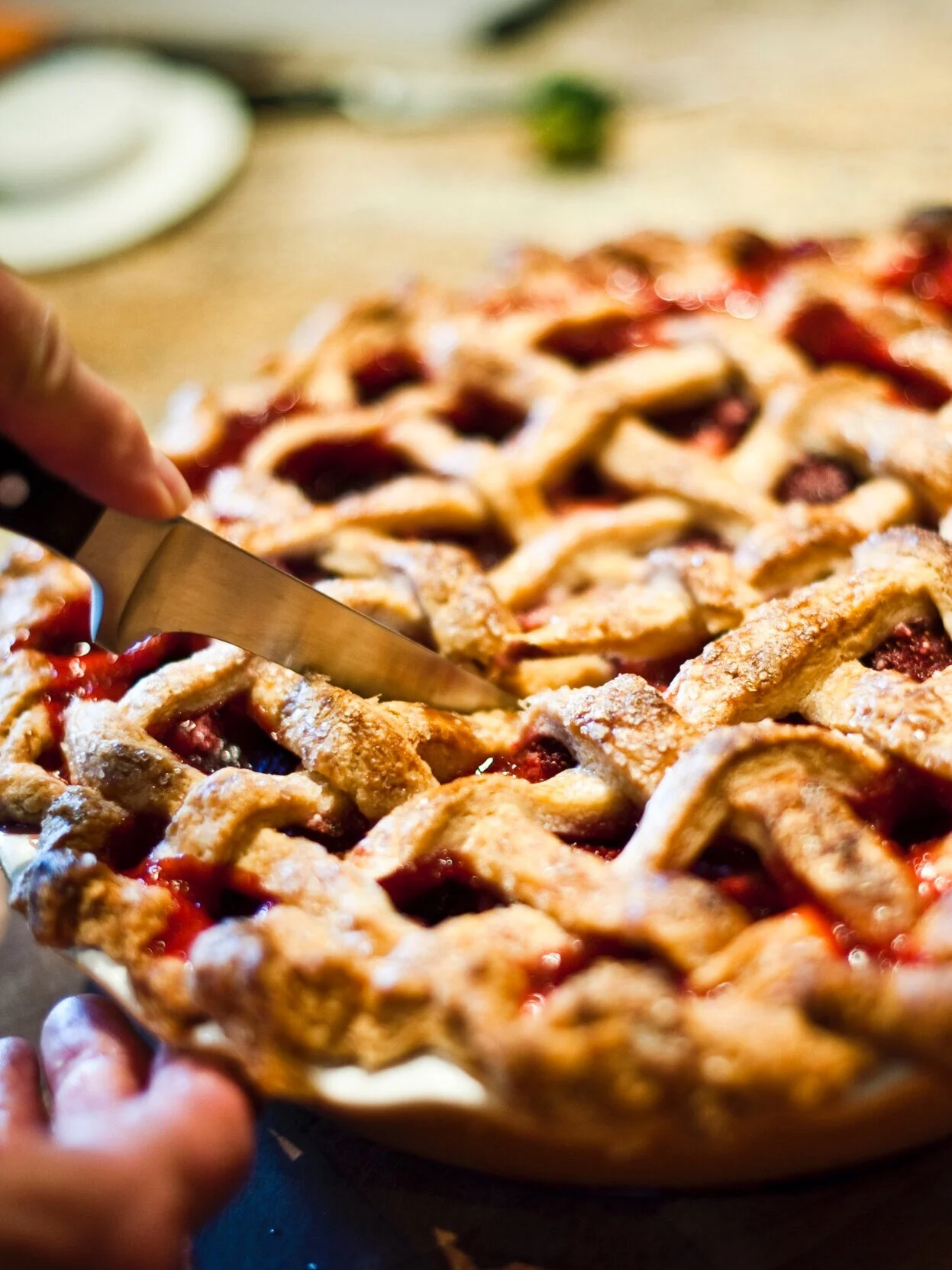 Strawberry-Rhubarb Pie