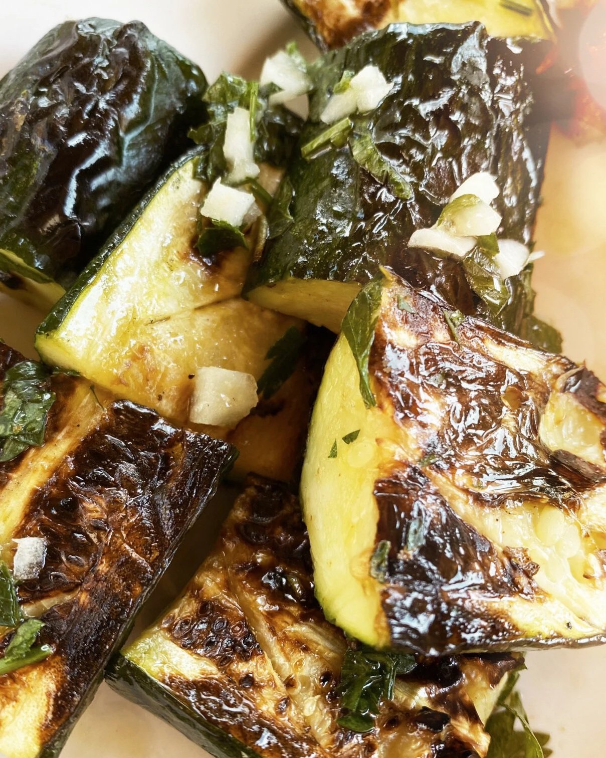 Quick zucchini side dish