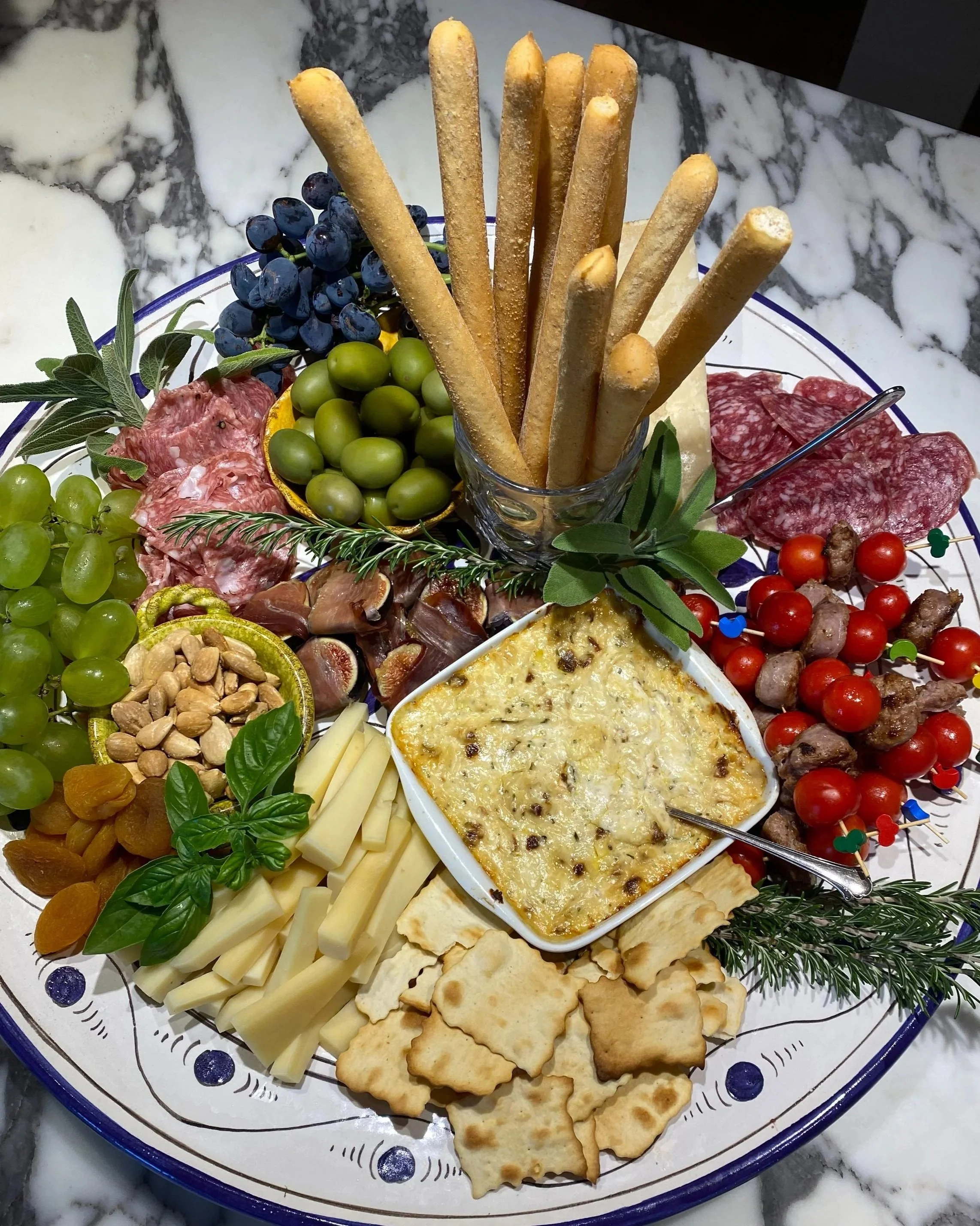 Grazing platter perfect for wine tasting