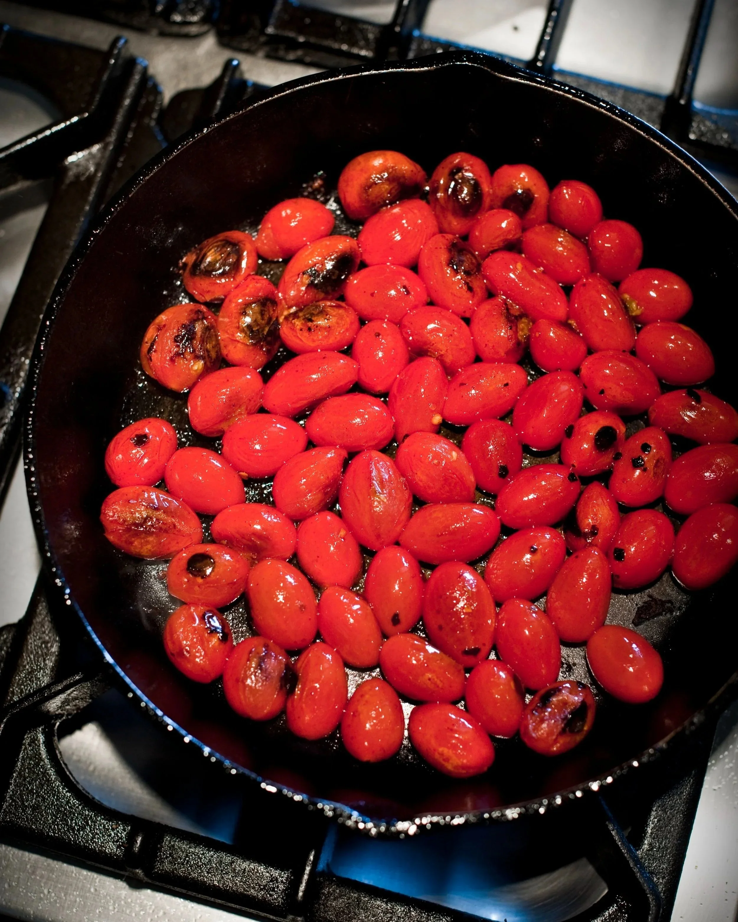 Blistered Tomatoes