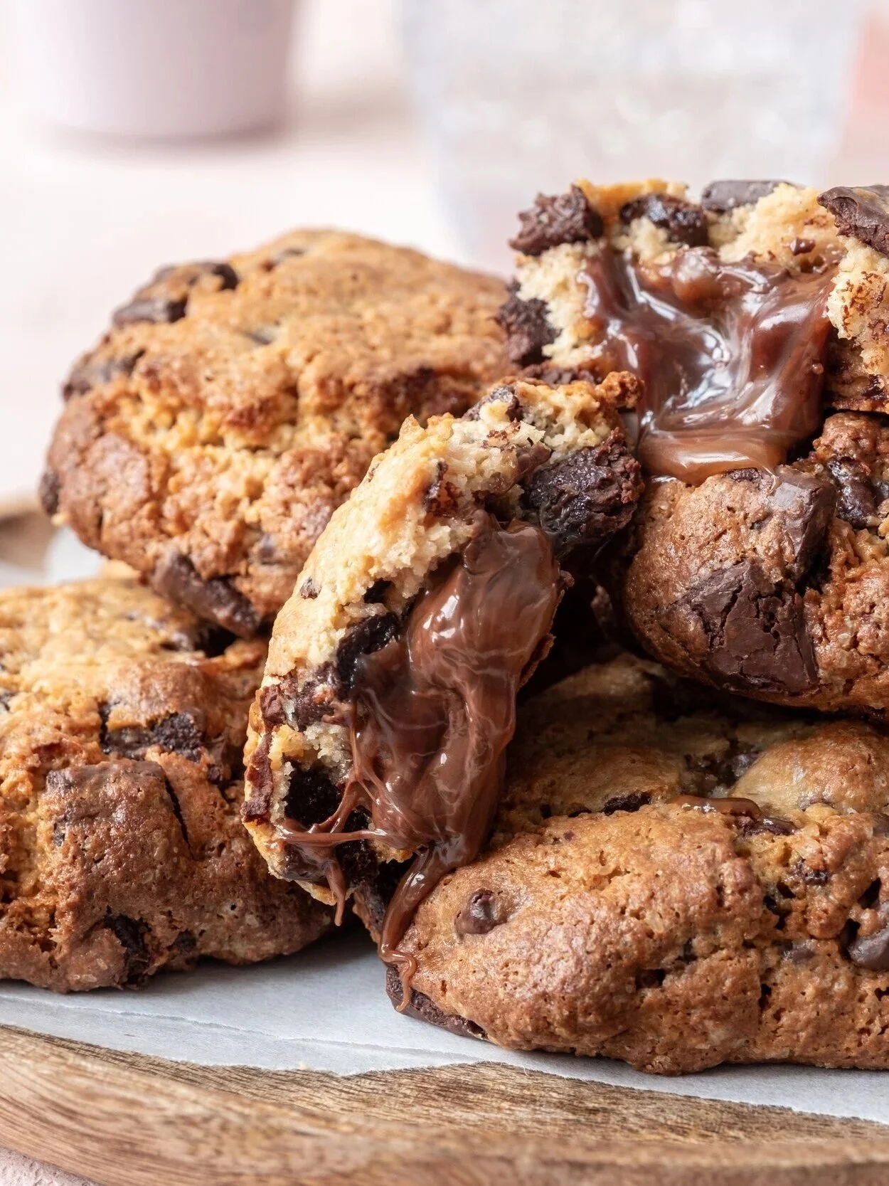 Peanut Butter, Oatmeal, Chocolate Chunk Cookies