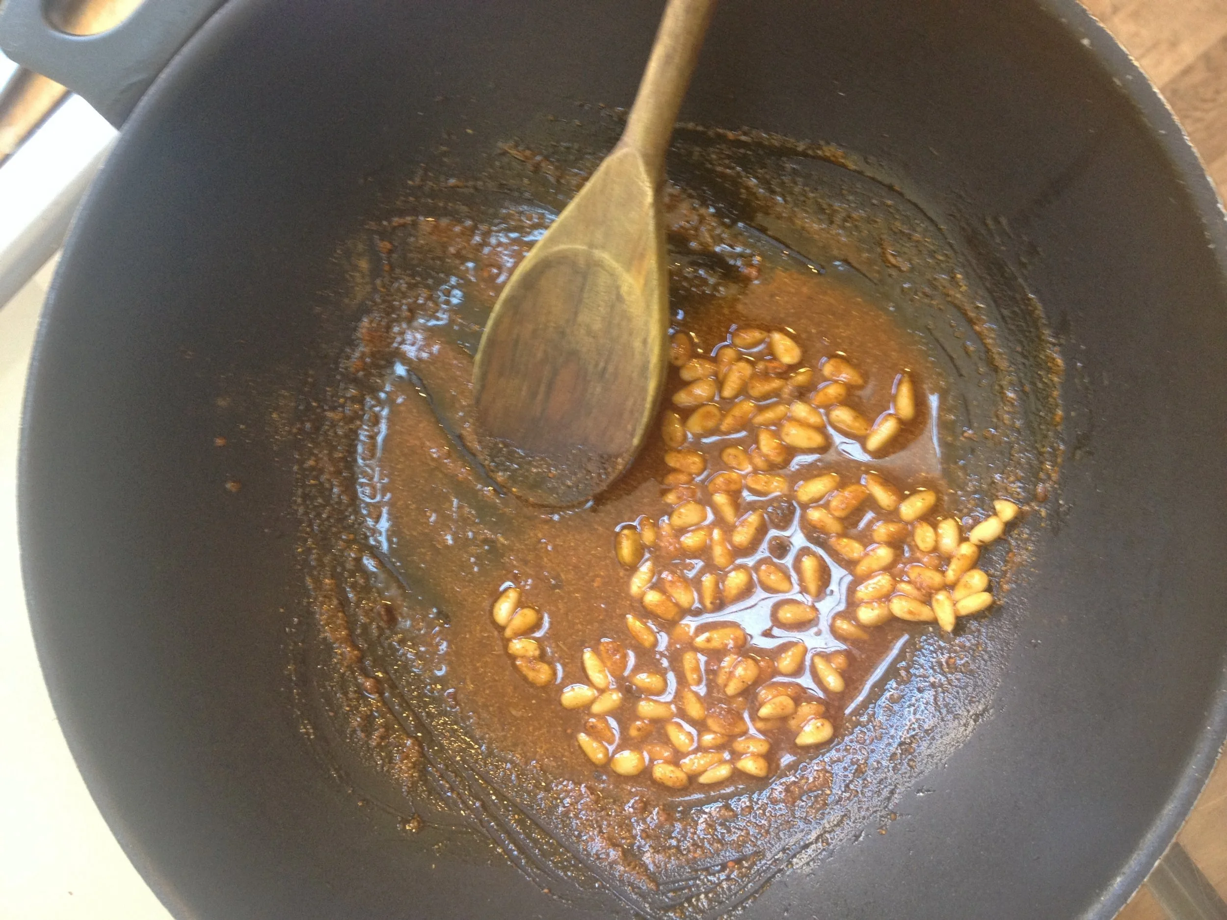 Balsamic Pine Nut Dressing