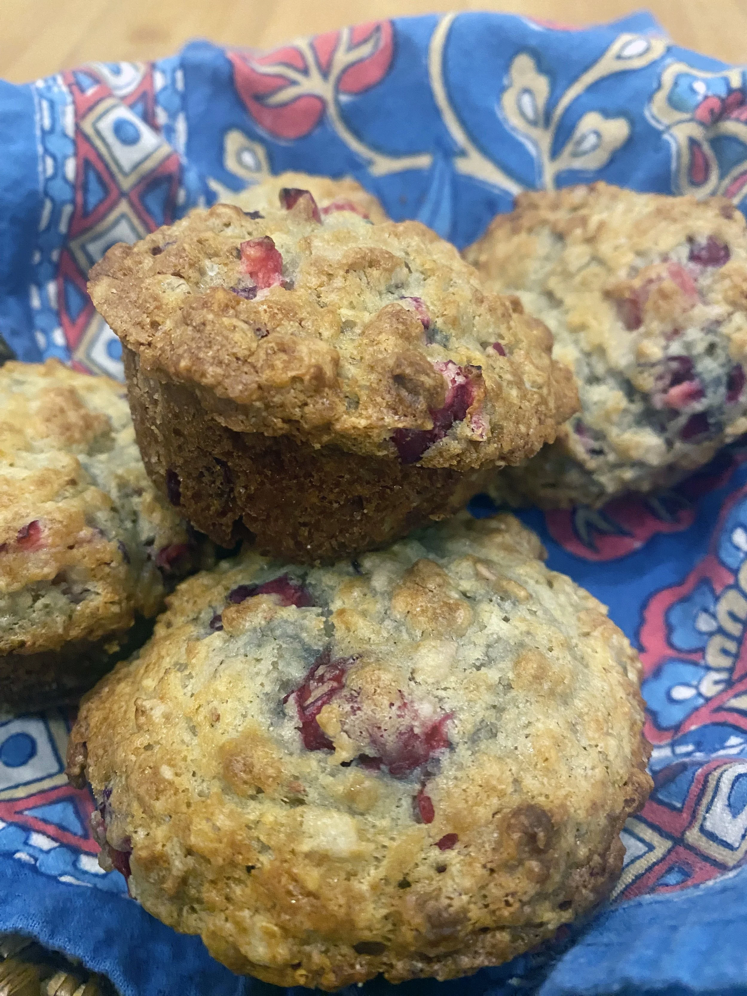 Cranberry-Oat Muffins
