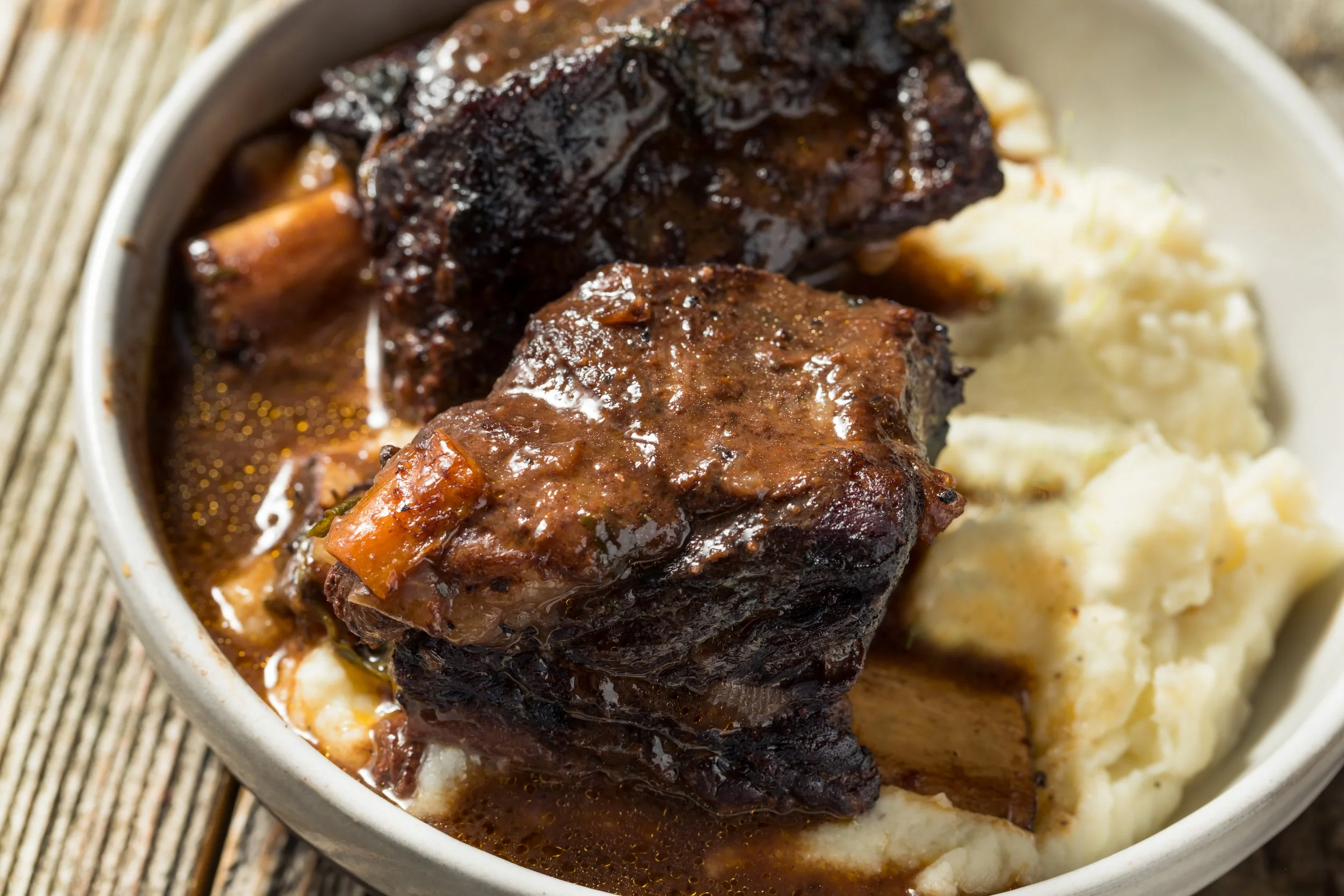 Short Ribs Braised in Wine