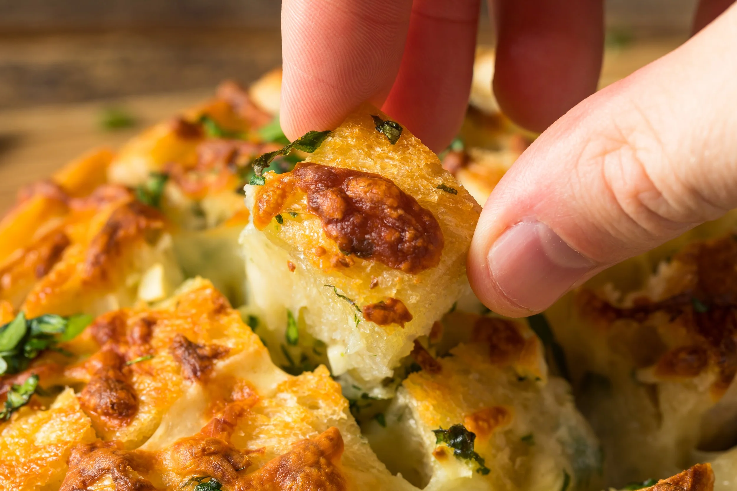 Cheesy Pull-Apart Bread
