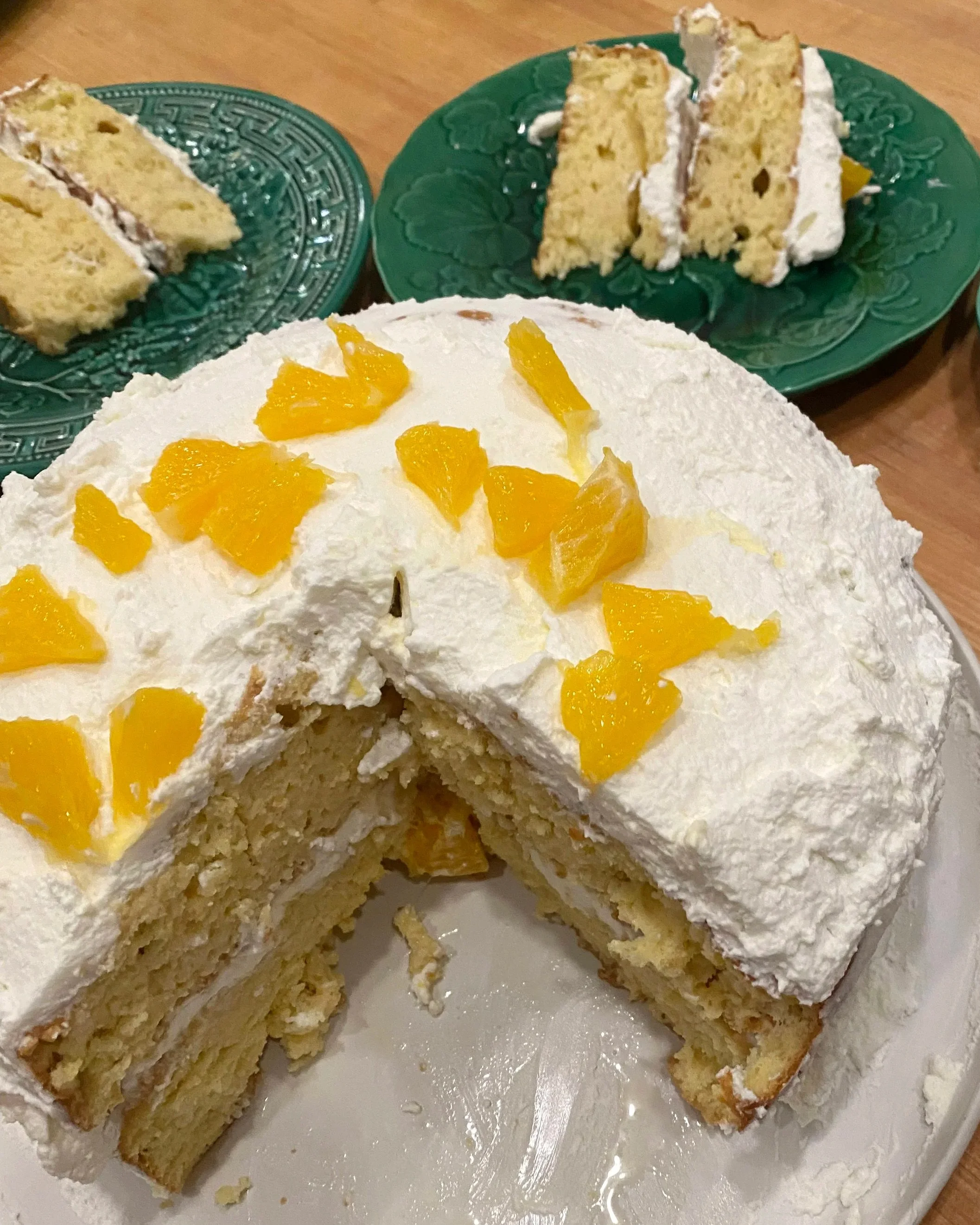 Orange Tres Leches Cake
