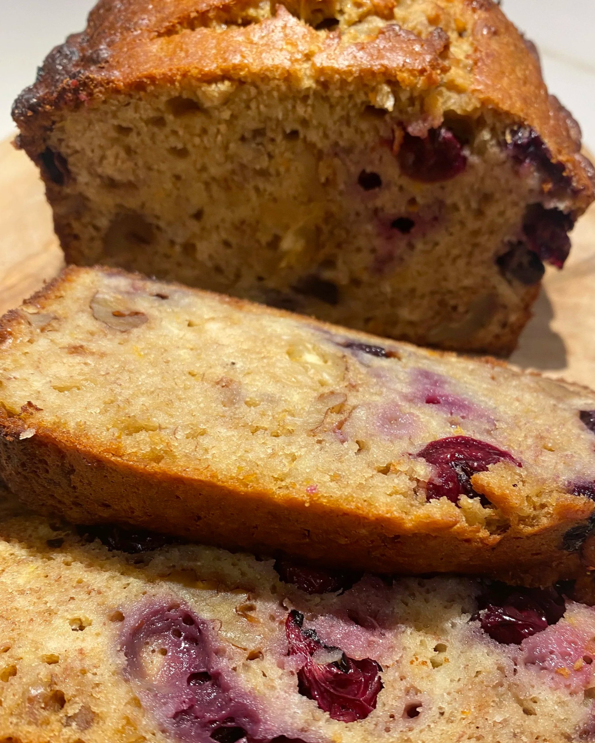 Blueberry Banana Bread