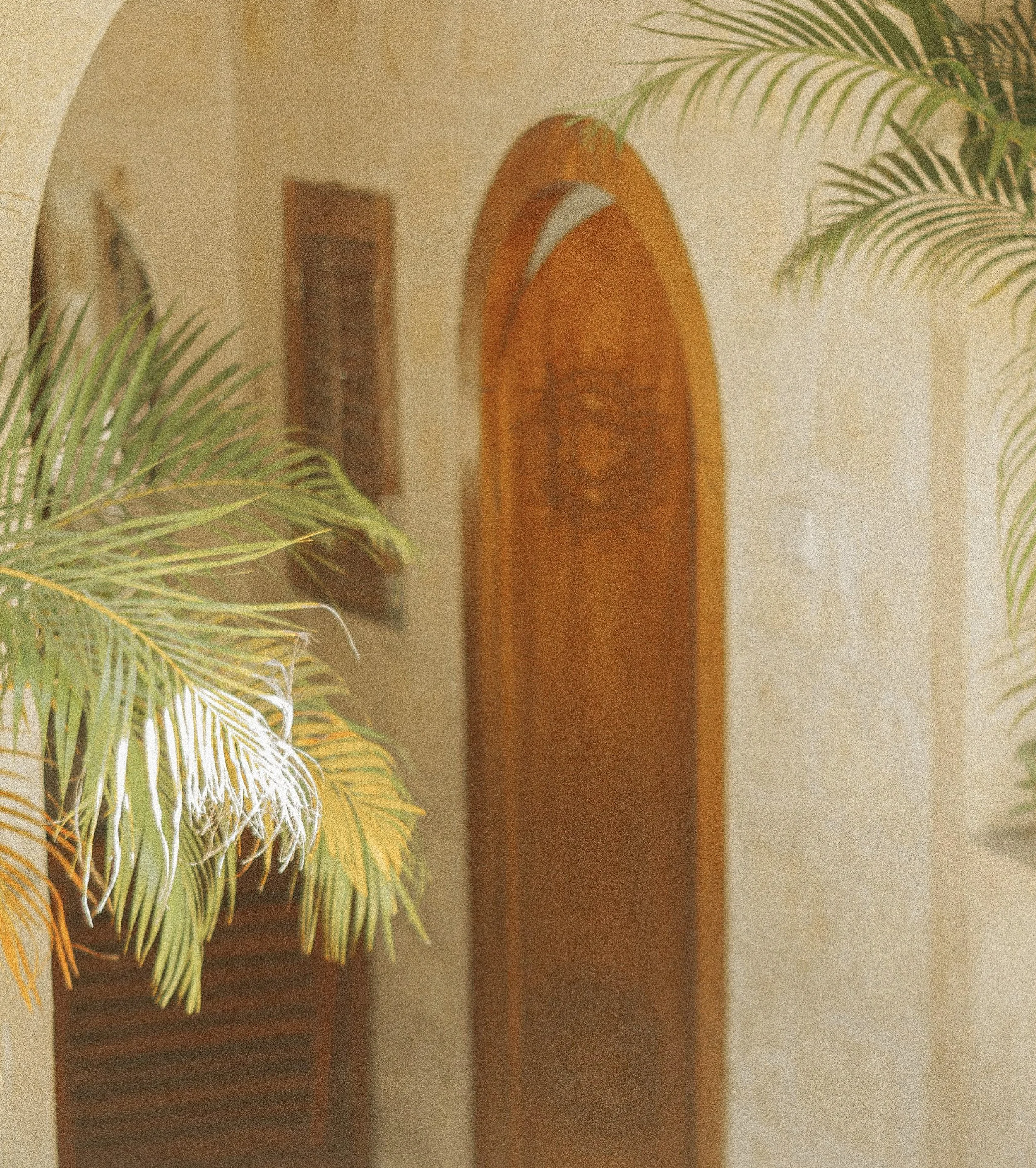 Entry way of Casa Solana room.