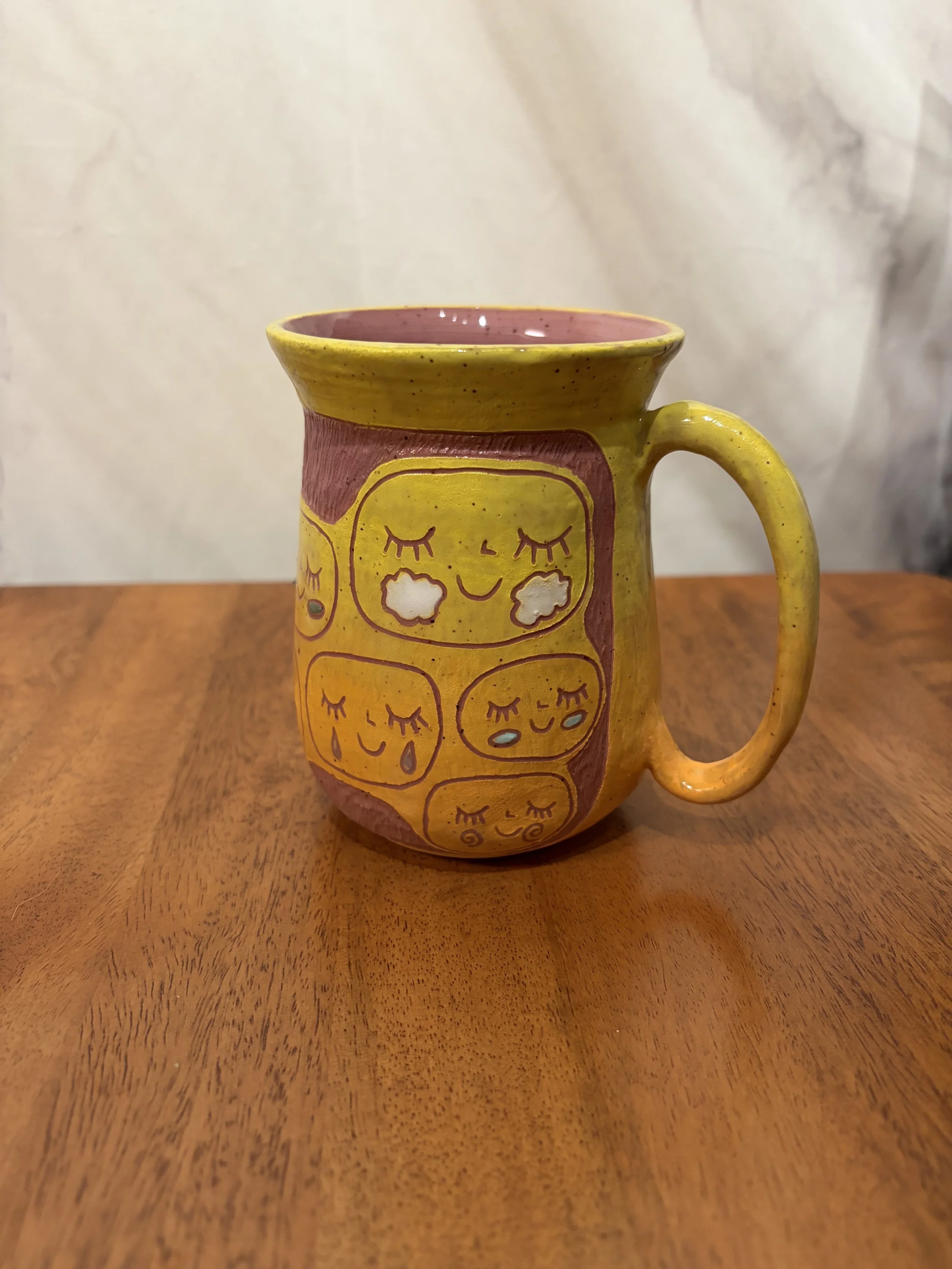 friendly faces 14oz mug