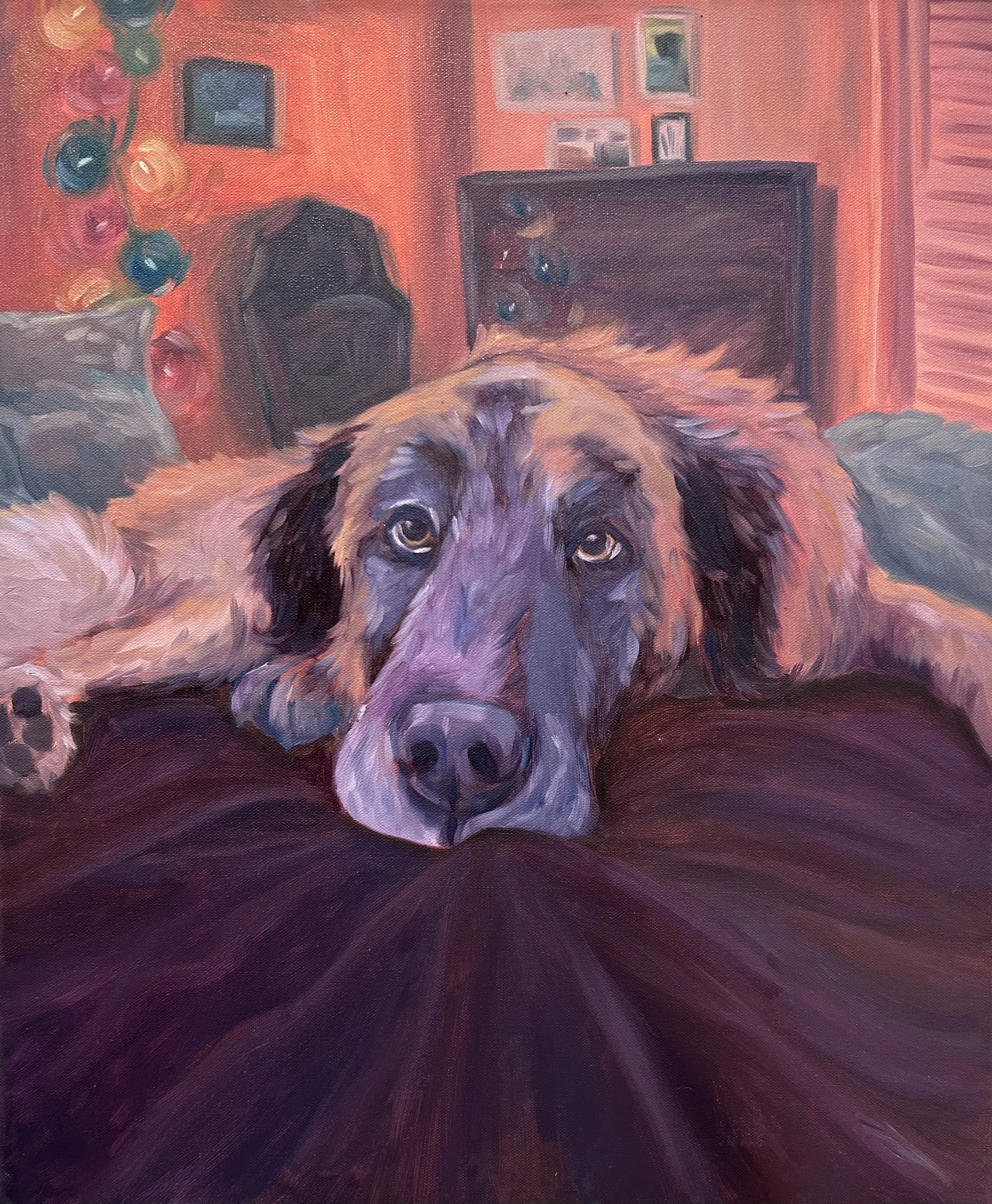 Sophie's Room 
Oil on canvas
20" x 24"
2025