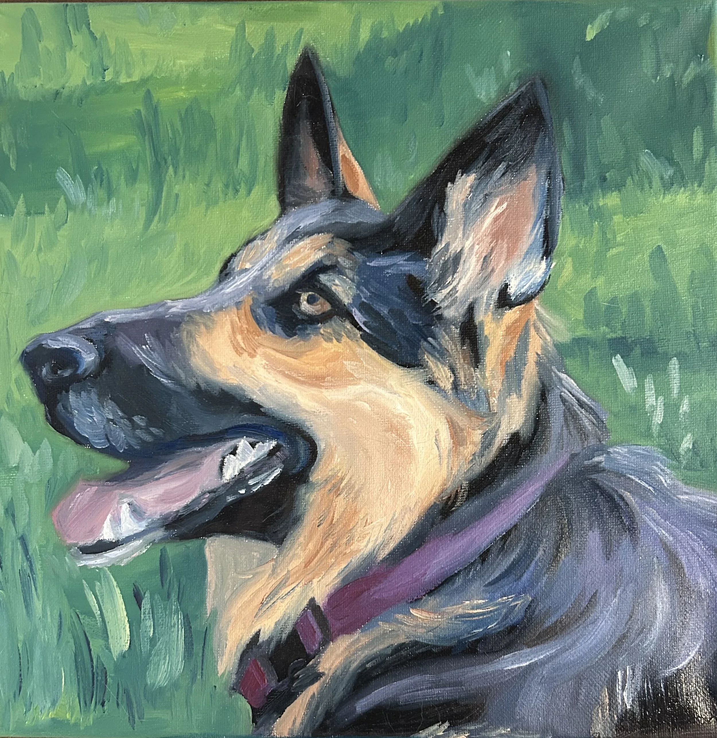 Summertime Tasha
12" x 12" 
Oil on canvas
2024