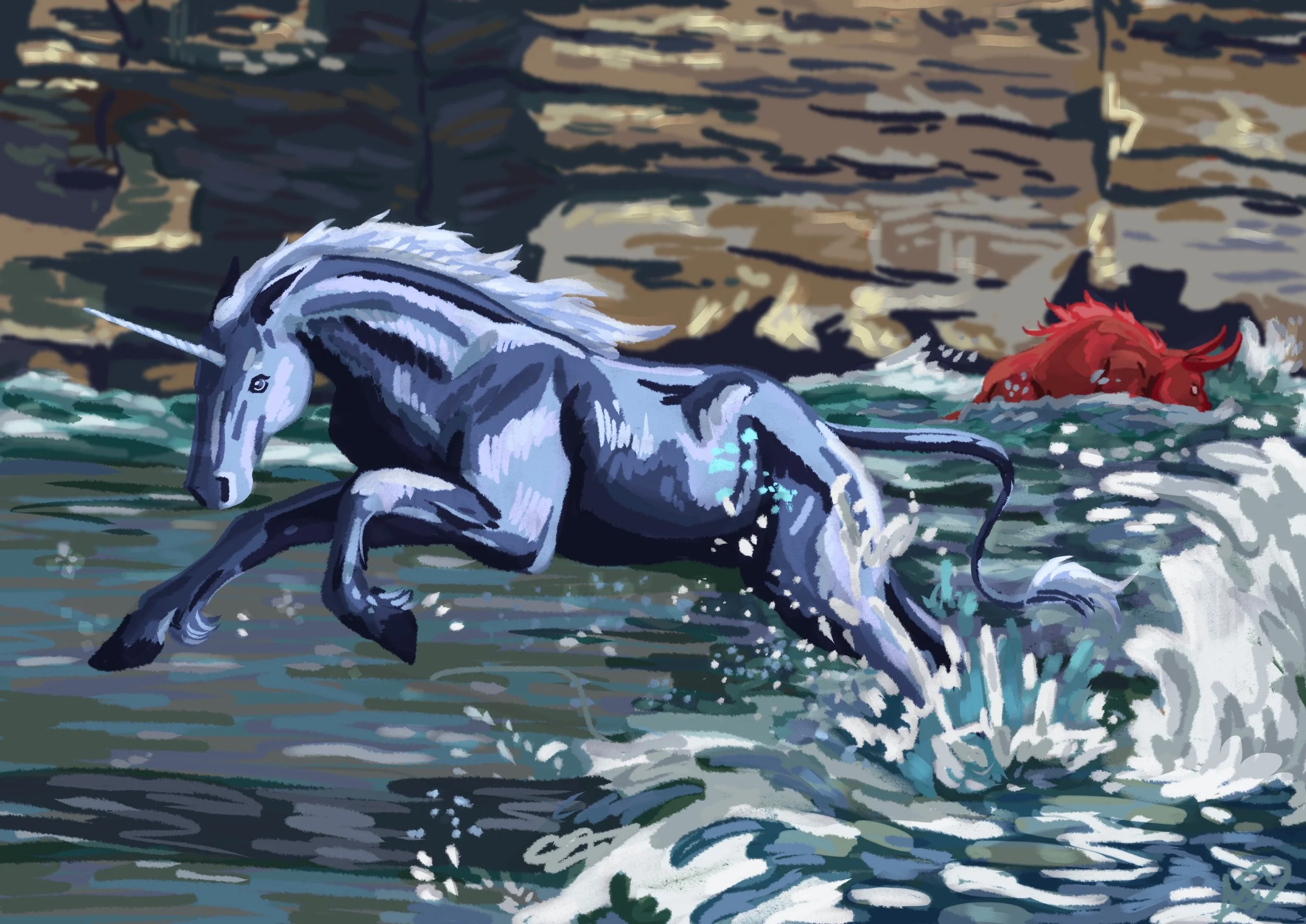 "Trading Places"
Procreate 
2026