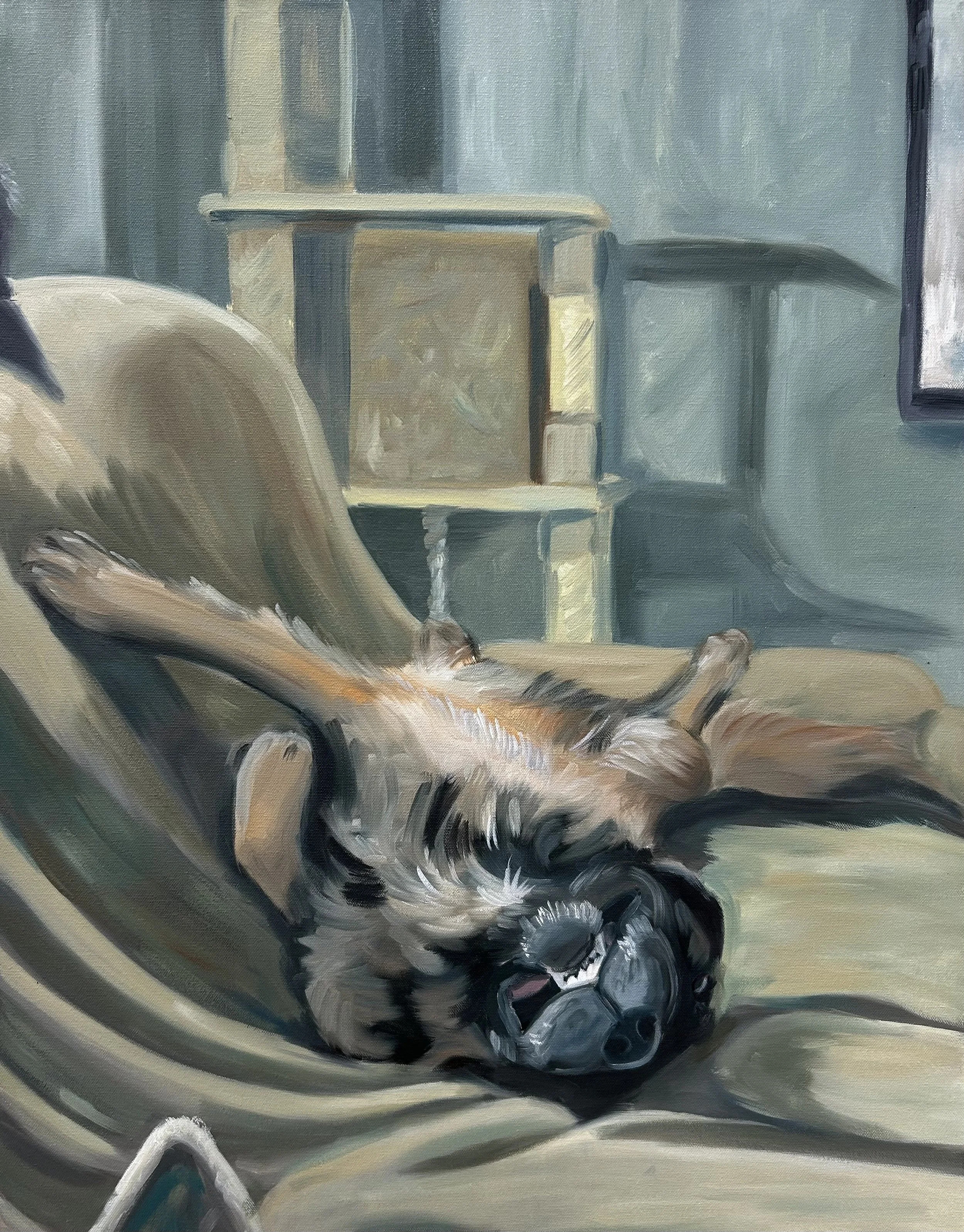 Sophie Girl 
Oil on canvas
24" x 30" 
2025