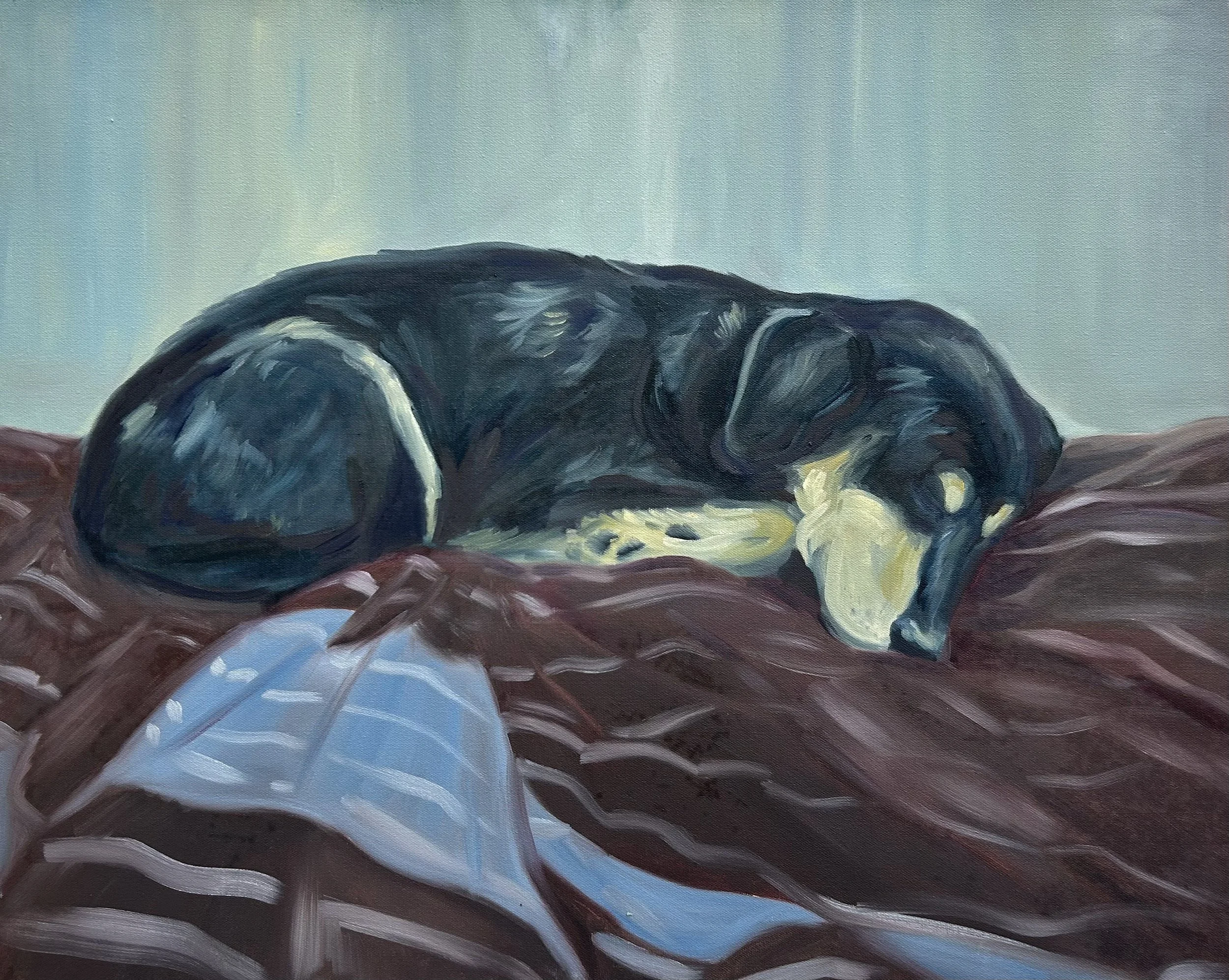 Borrowed Time
Oil on canvas
24" x 30"
2025