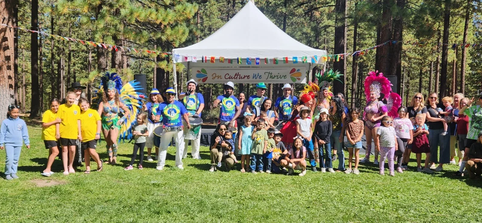  G.R.E.S. unidos da capital of sacramento brazilian samba performing arts group in Lake Tahoe for international festival