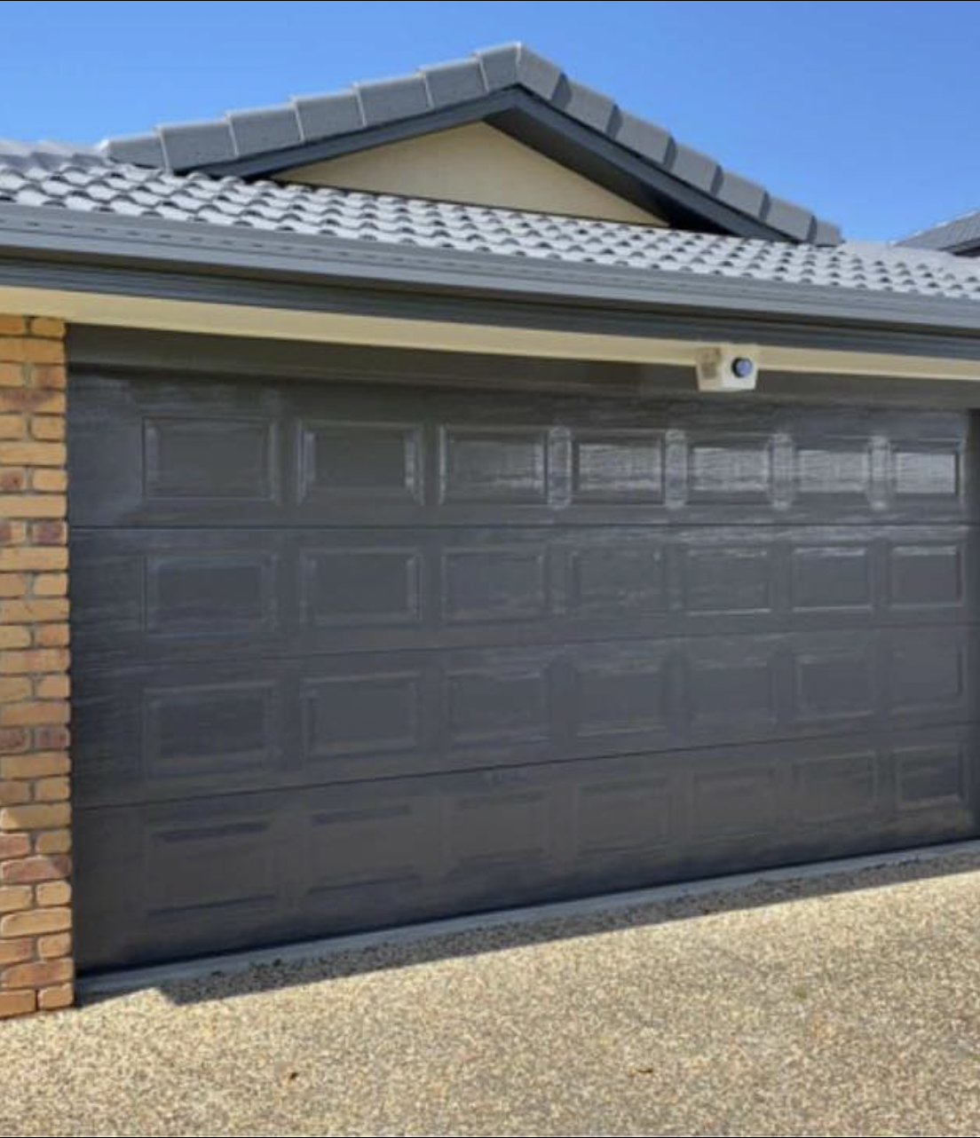 garage door and roof respray on sunshine coast