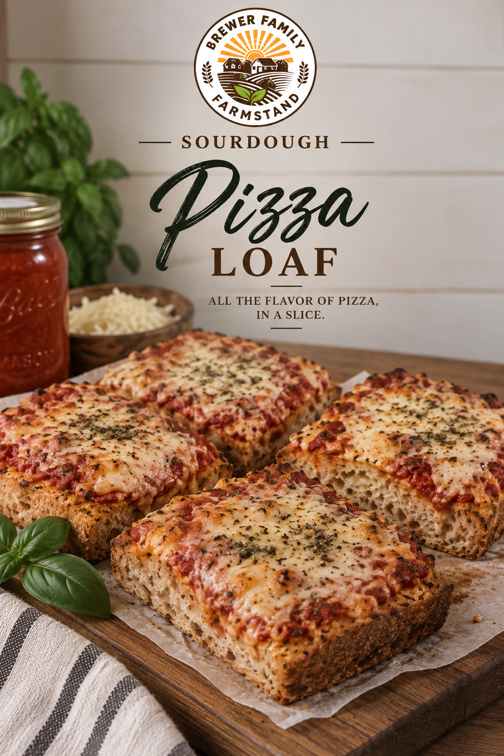 Pizza Loaf Sourdough